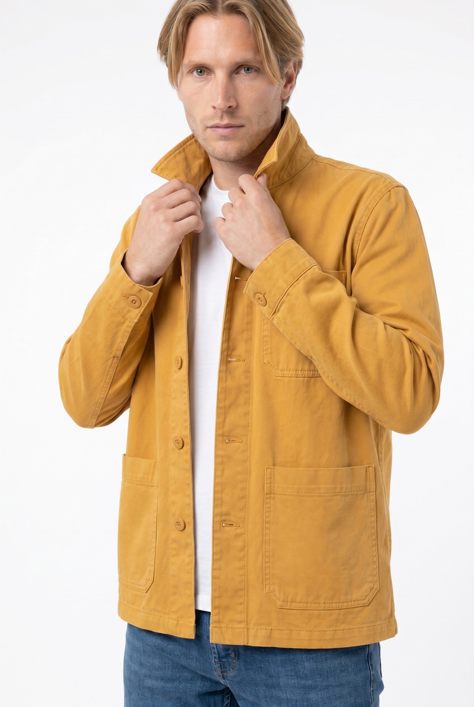 Men's Cotton Work Jacket | Blackstone London