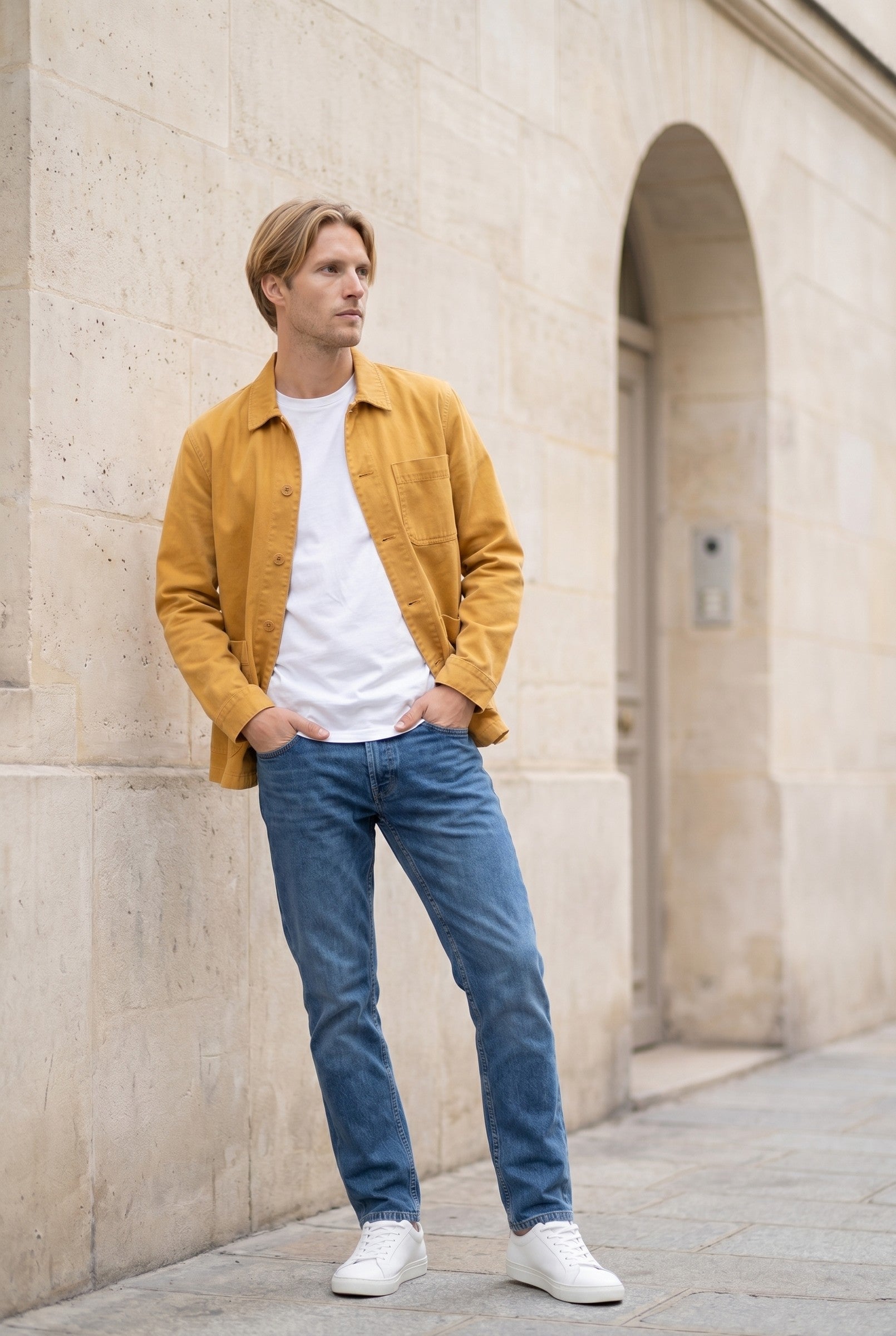Men's Cotton Work Jacket | Blackstone London