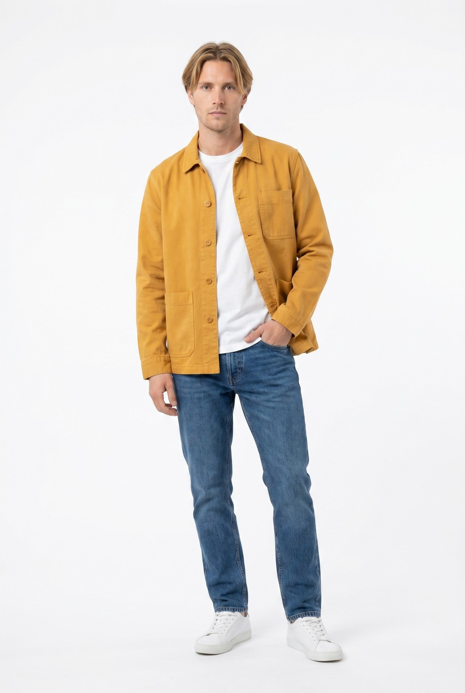 Men's Cotton Work Jacket | Blackstone London