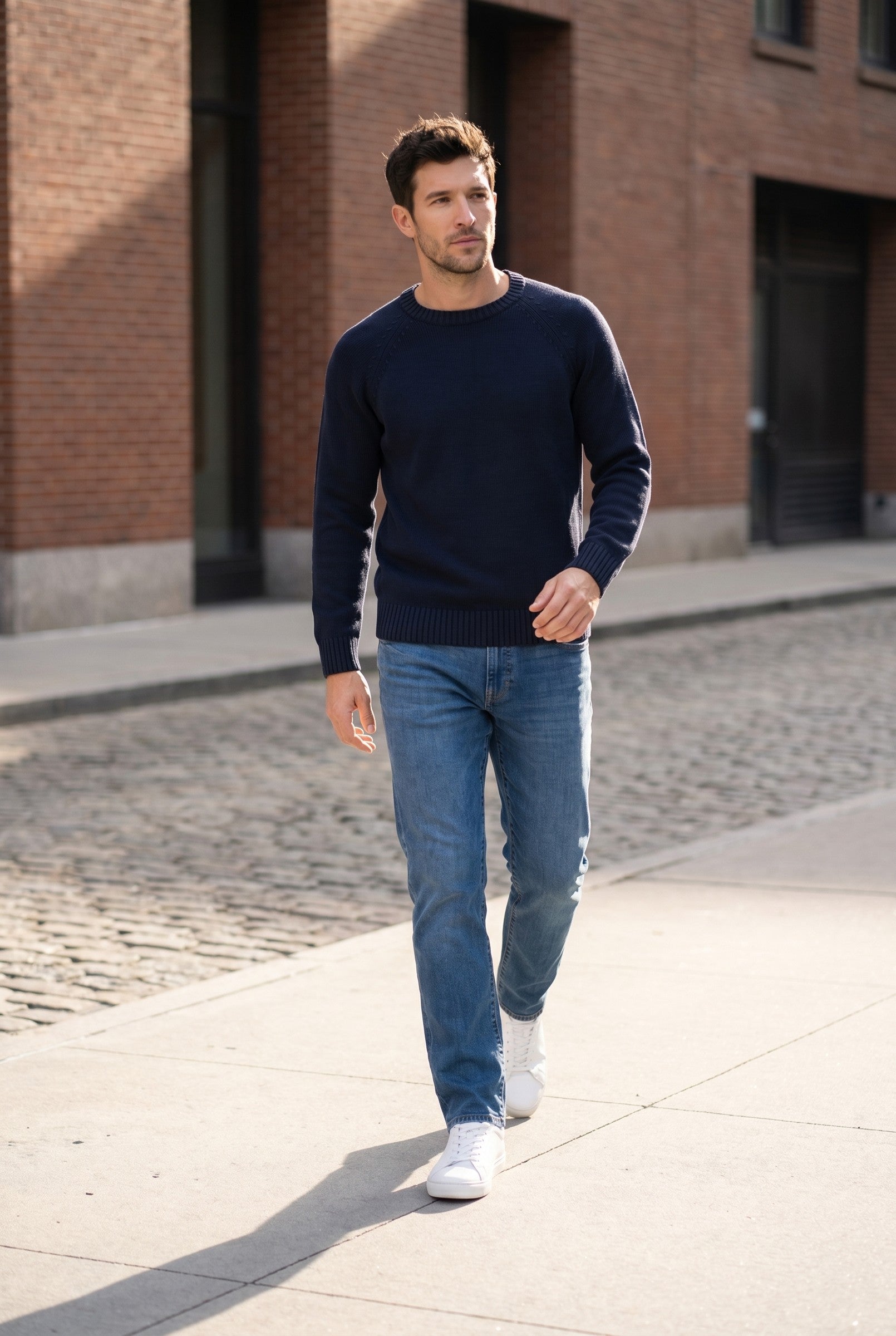 Men's Cotton Sweater | Blackstone London