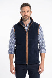 Men's Oakham Fleece Gilet | Blackstone London