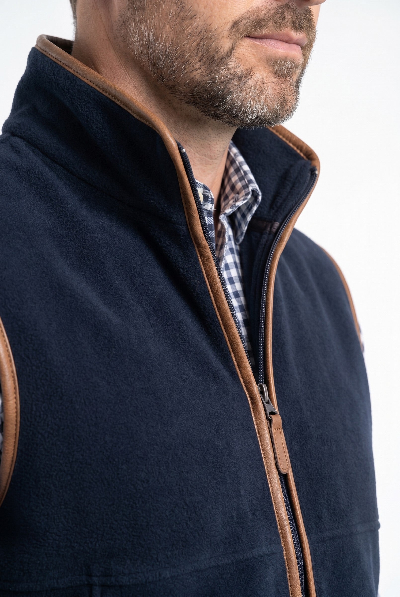 Men's Oakham Fleece Gilet | Blackstone London