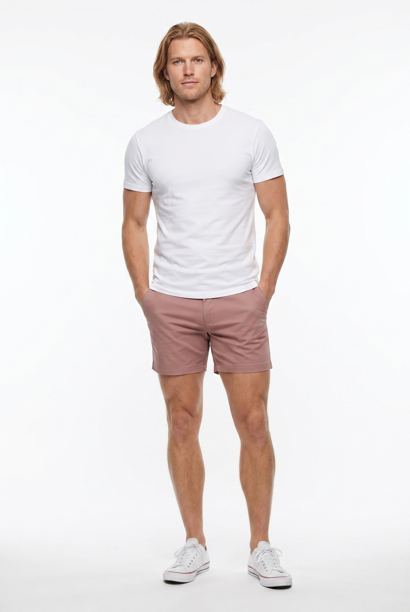 Men's Muscle Fit Chino Shorts | Blackstone London