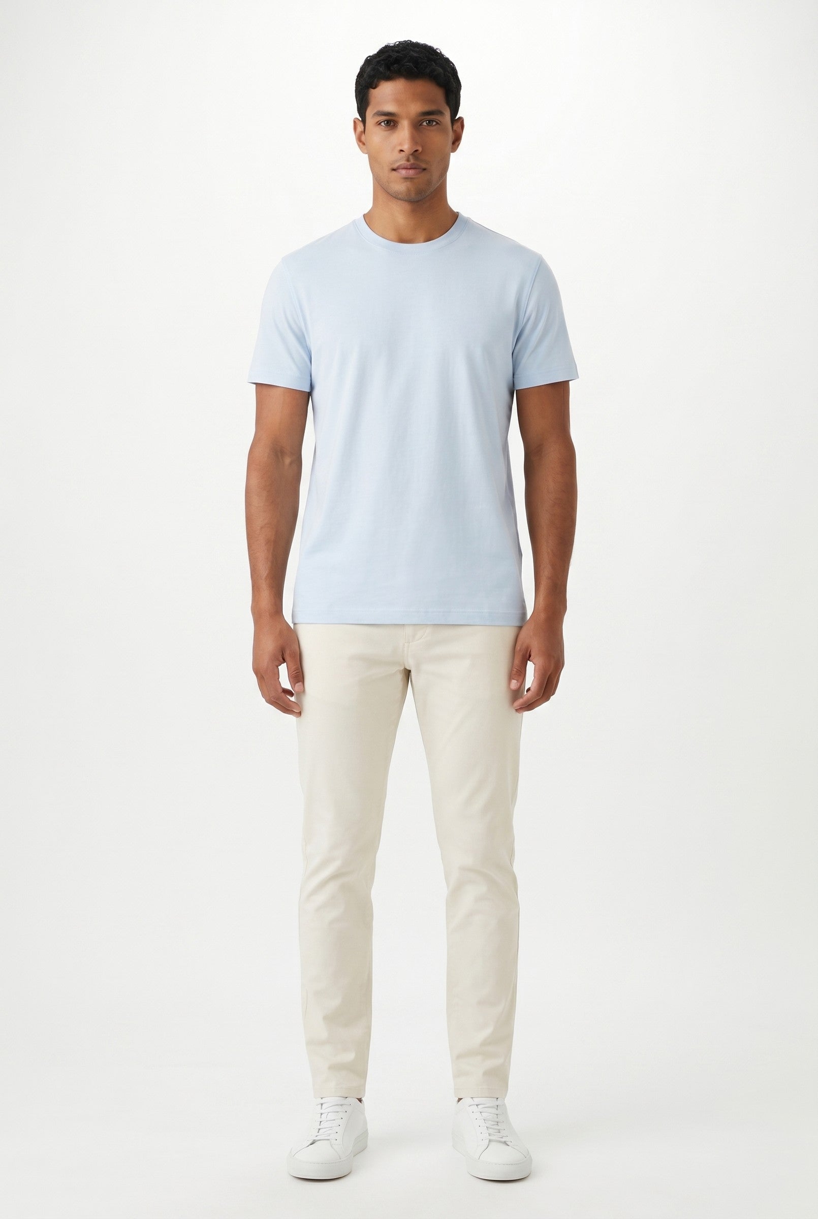 Men's Premium Cotton Crew Tee | Blackstone London