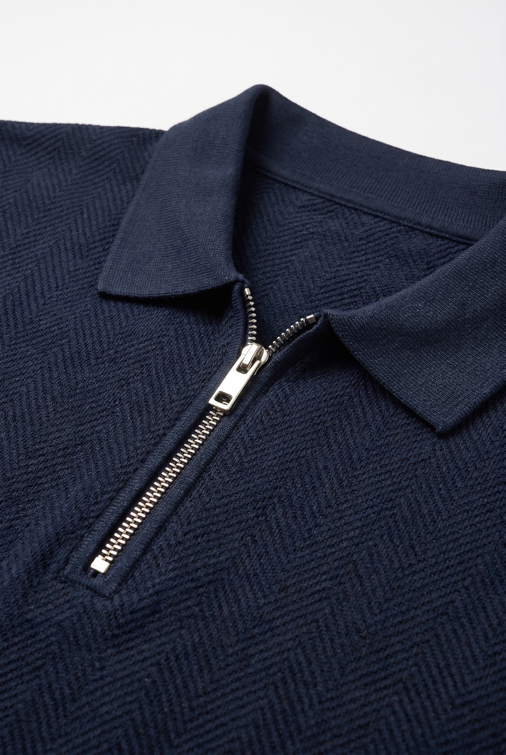 Men's Zig Zag Polo | Blackstone London