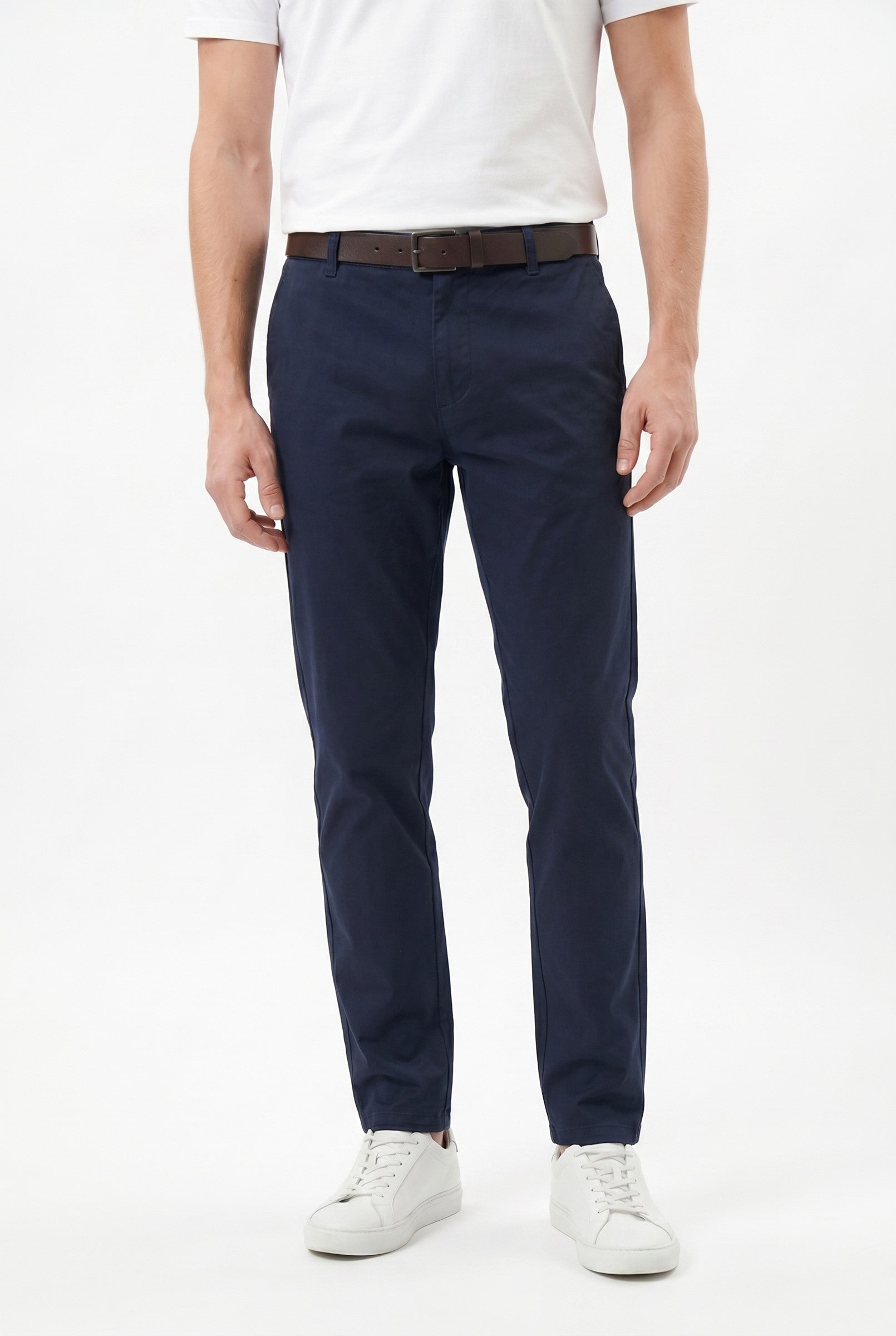 Men's Slim Fit Tailored Chino Trousers | Blackstone London
