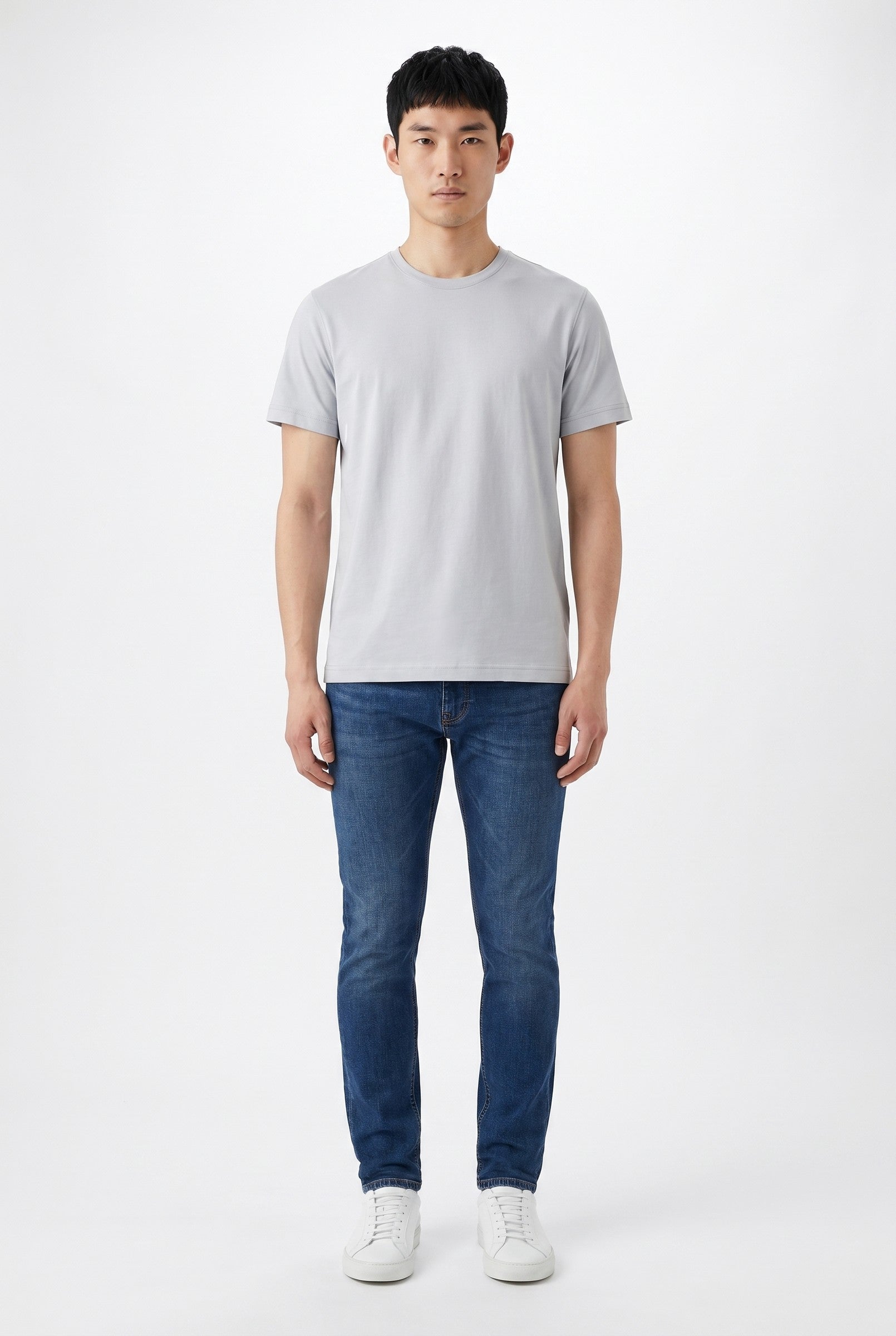 Men's Premium Cotton Crew Tee | Blackstone London
