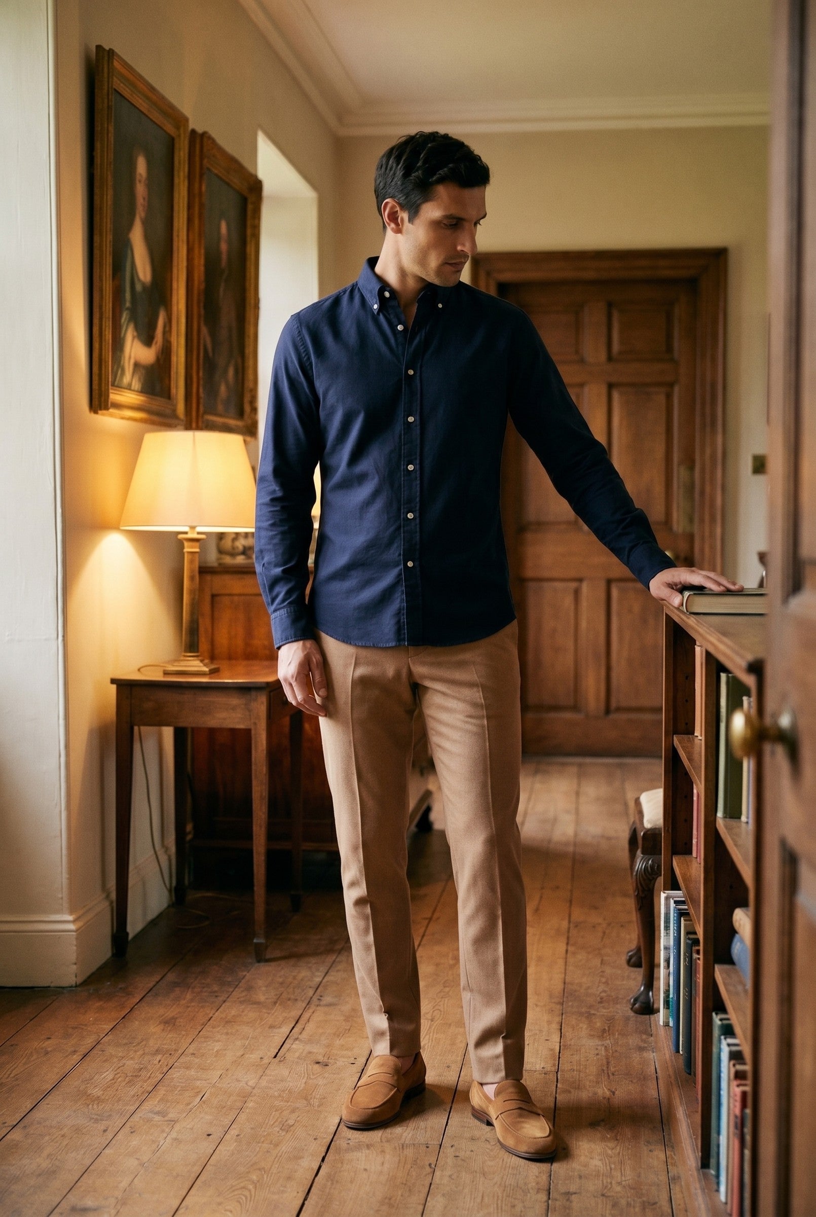 Men's Oxford Button-Down Shirt | Blackstone London