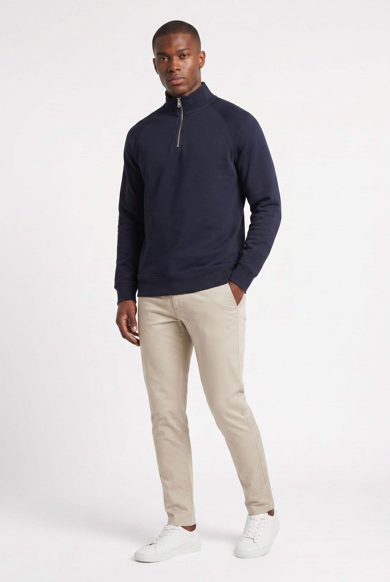Men's Jensen Quarter-Zip Sweatshirt | Blackstone London