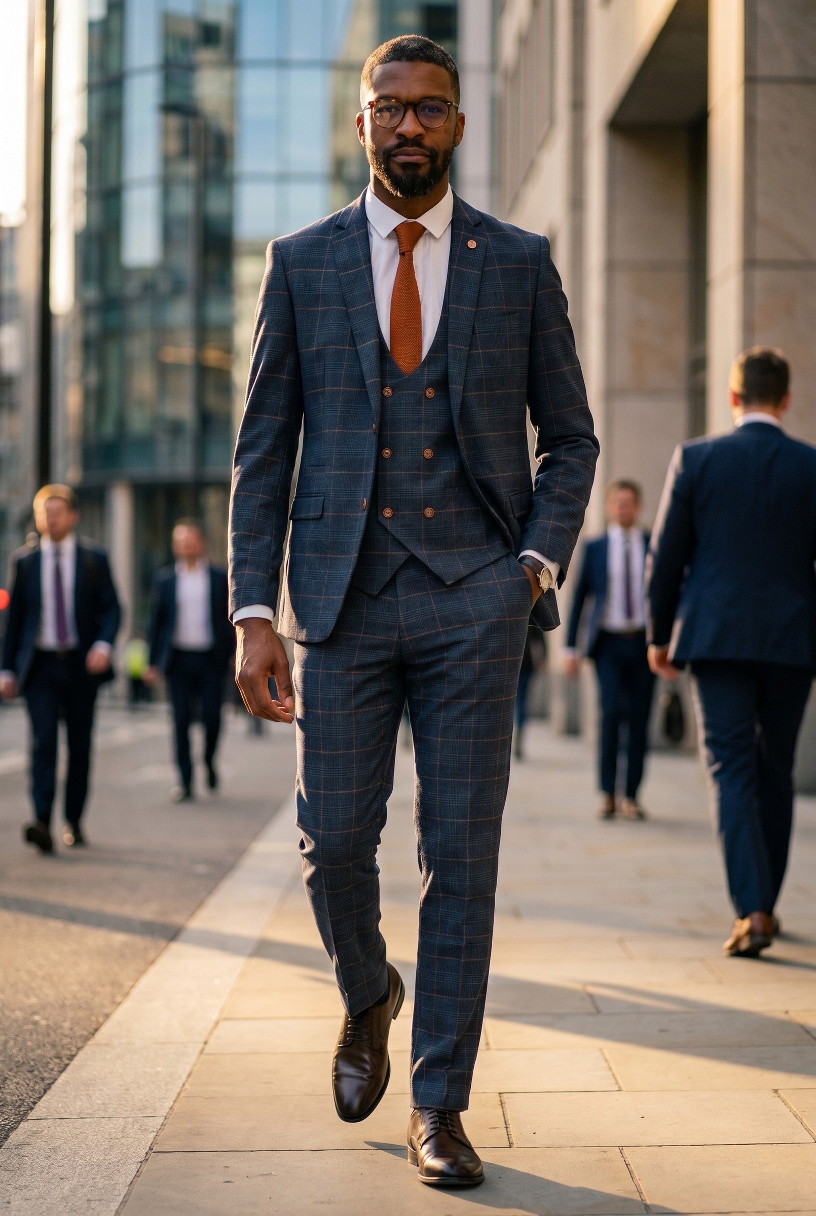 Men's Jenson Prince of Wales Check Blazer | Blackstone London