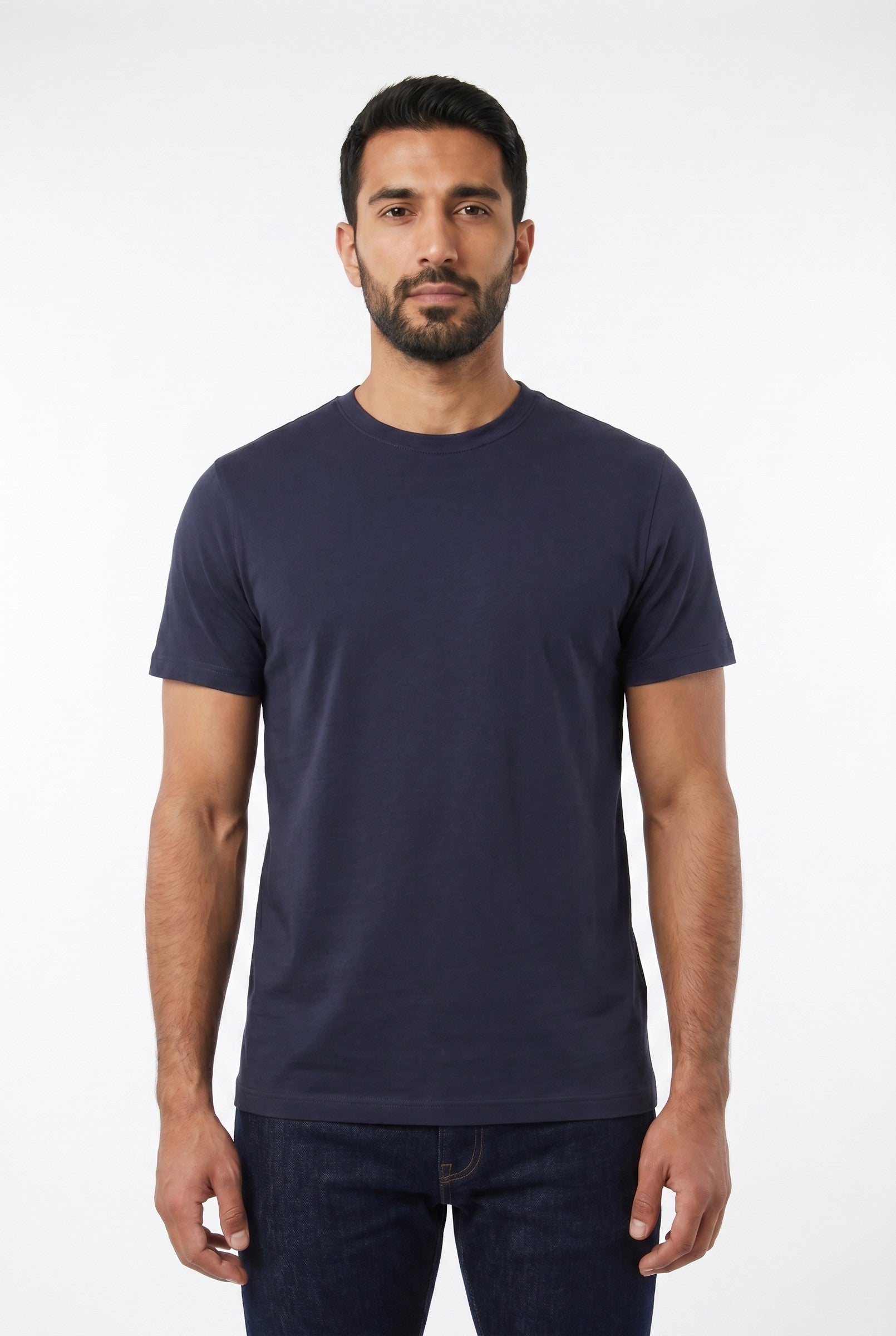 Men's Premium Cotton Crew Tee | Blackstone London