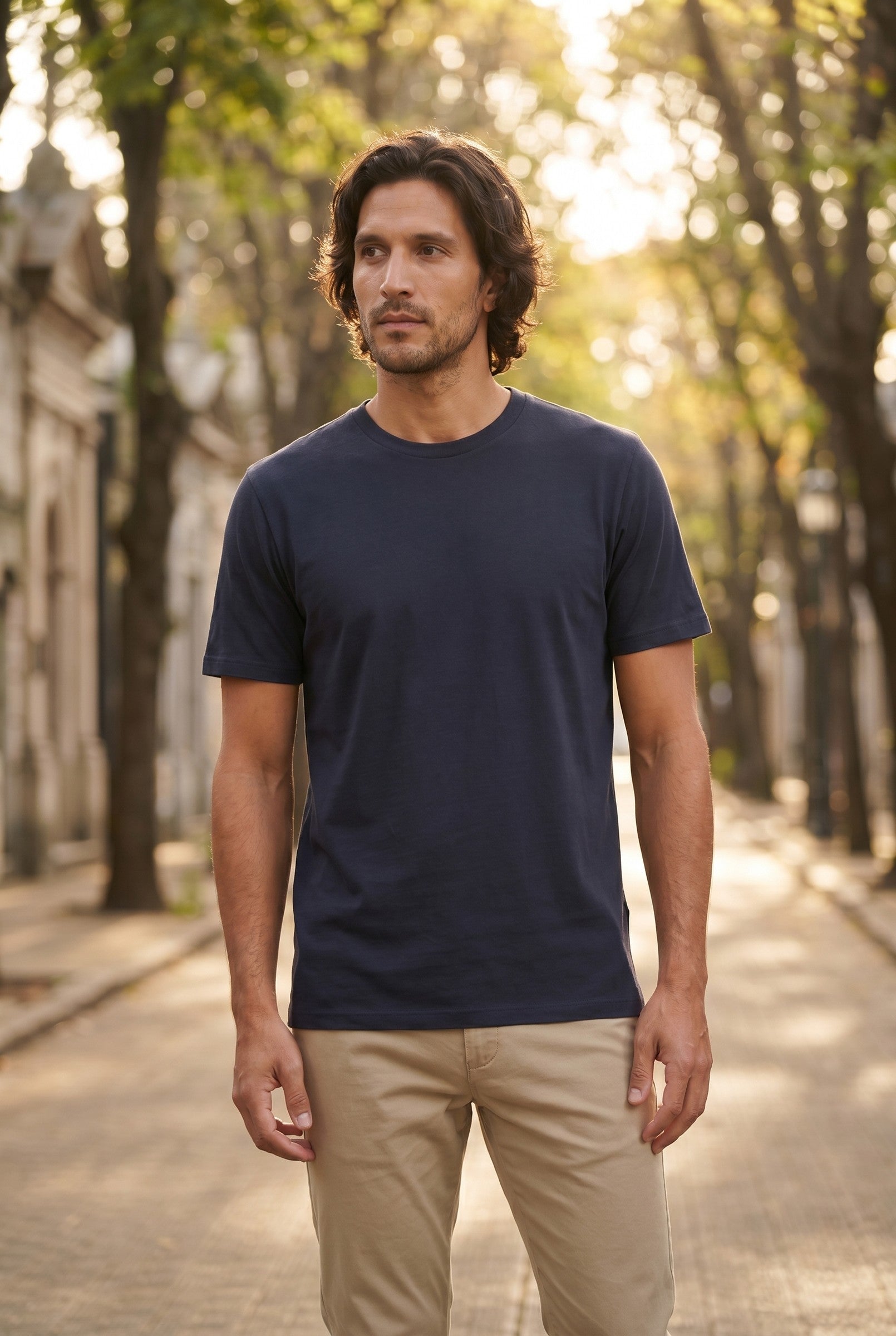 Men's Classic Crew Neck T-Shirt | Blackstone London