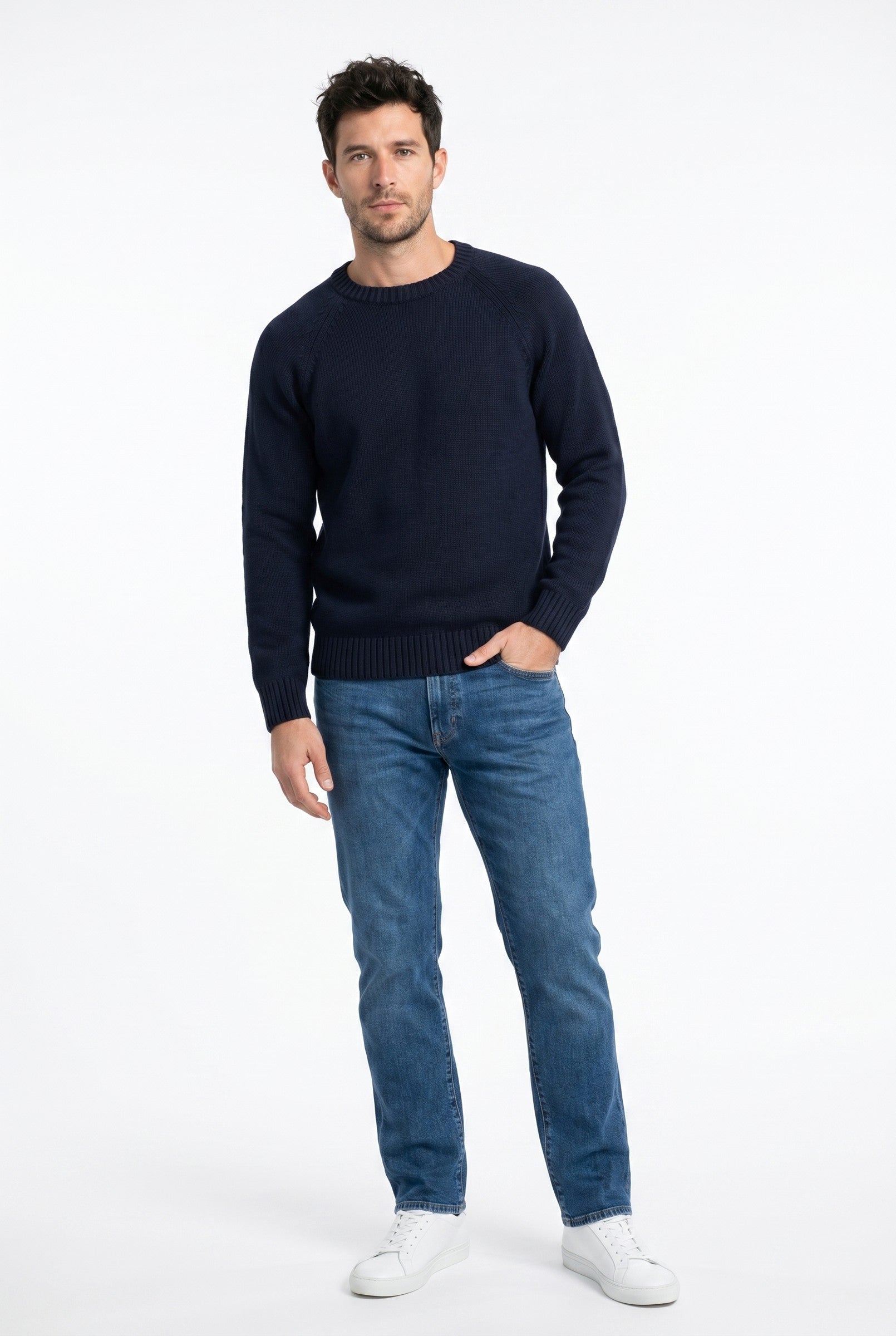 Men's Cotton Sweater | Blackstone London