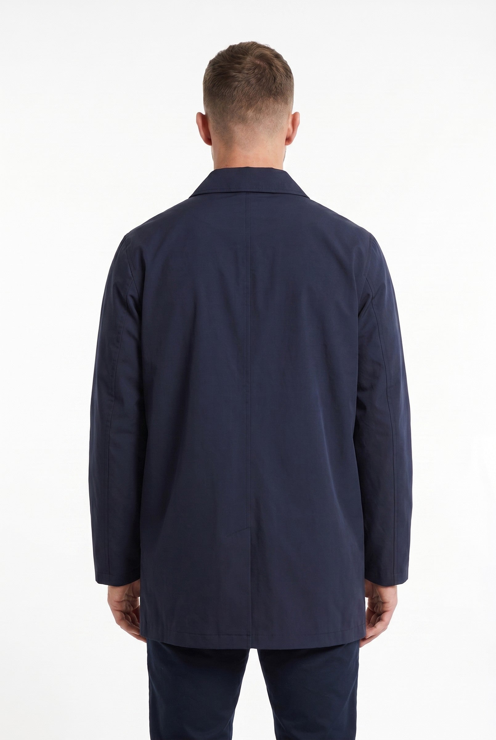 Men's Sherlock Short Trench Coat | Blackstone London