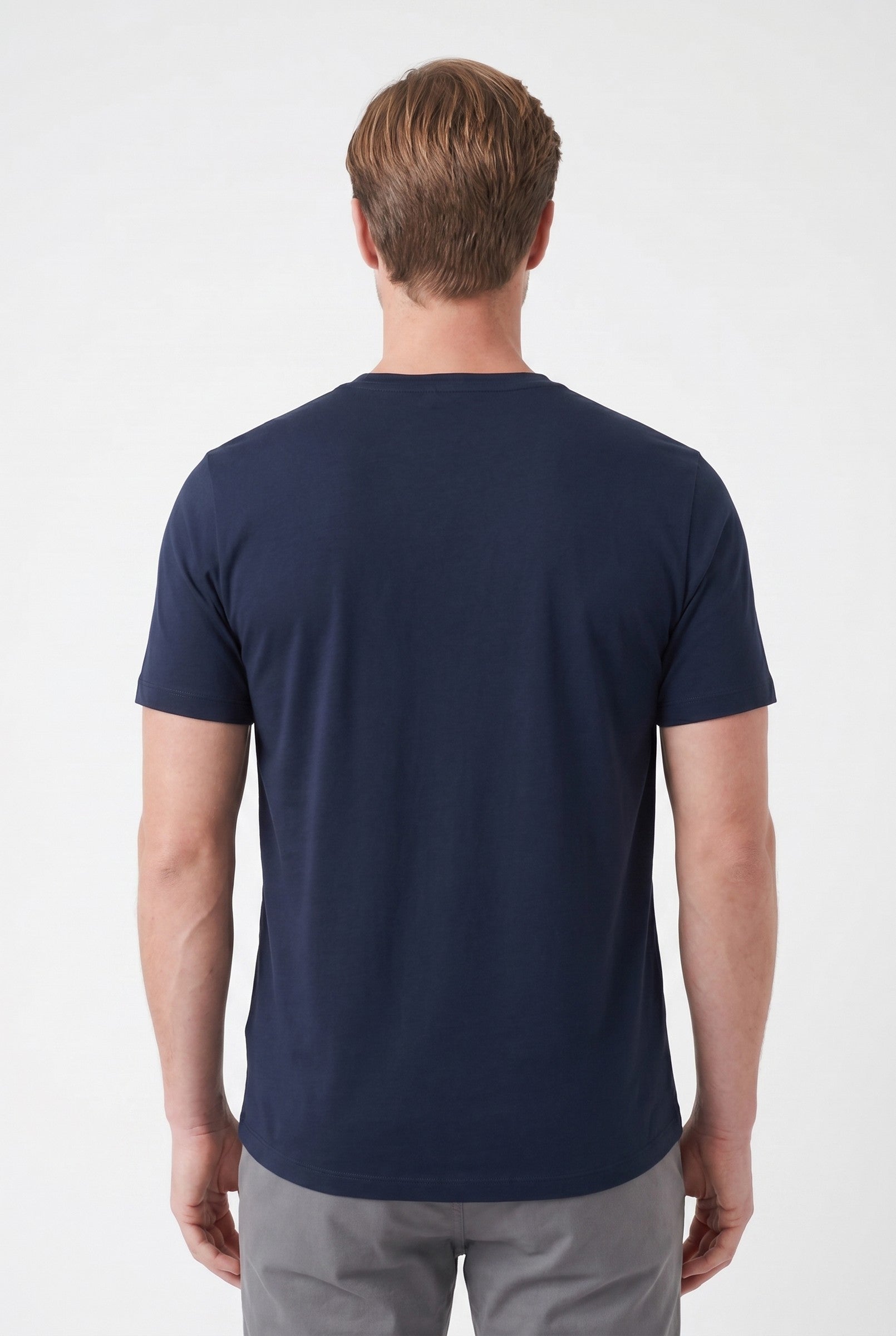 Men's Essential Slim Fit Cotton Stretch T-Shirt | Blackstone London