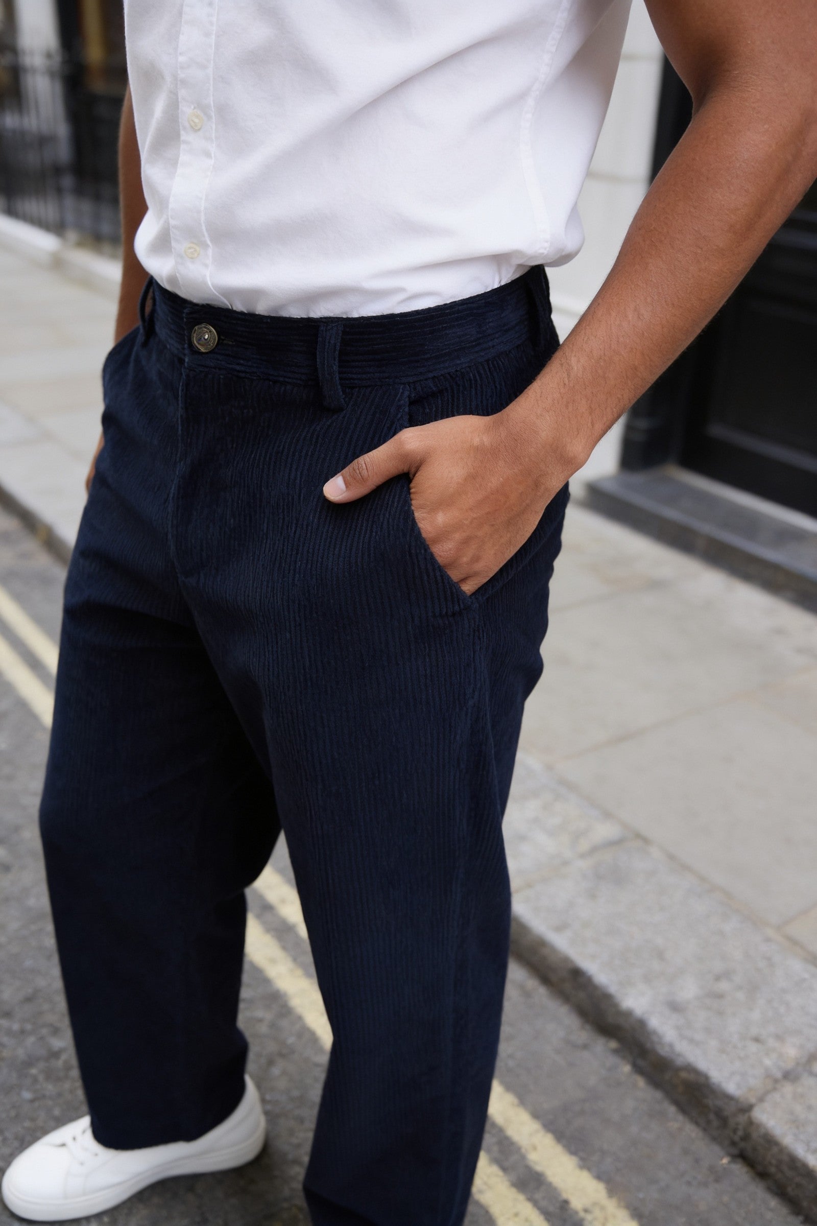 Men's Corduroy Trousers | Blackstone London
