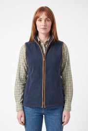 Women's Heritage Fleece Gilet | Blackstone London