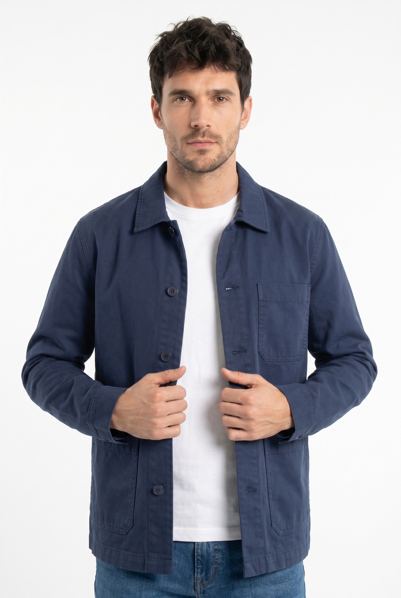 Men's Cotton Work Jacket | Blackstone London