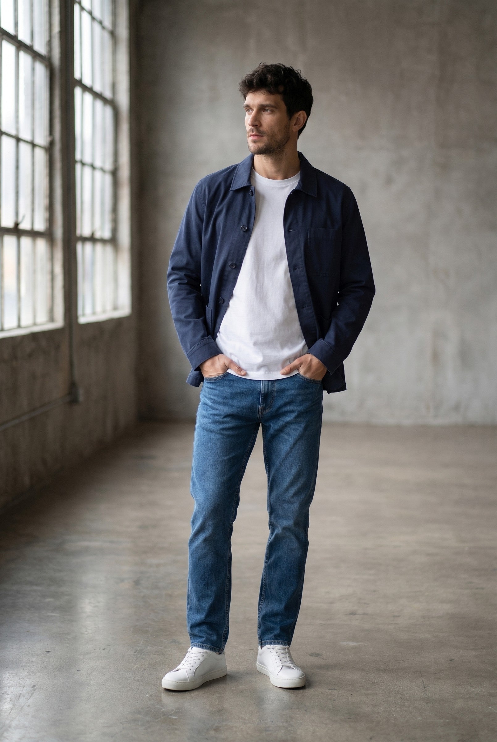 Men's Cotton Work Jacket | Blackstone London