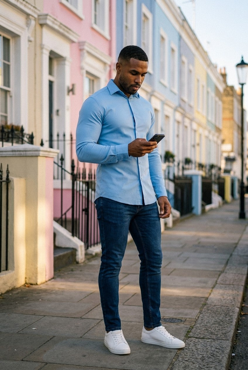 Men's Premium Dress Shirt | Blackstone London