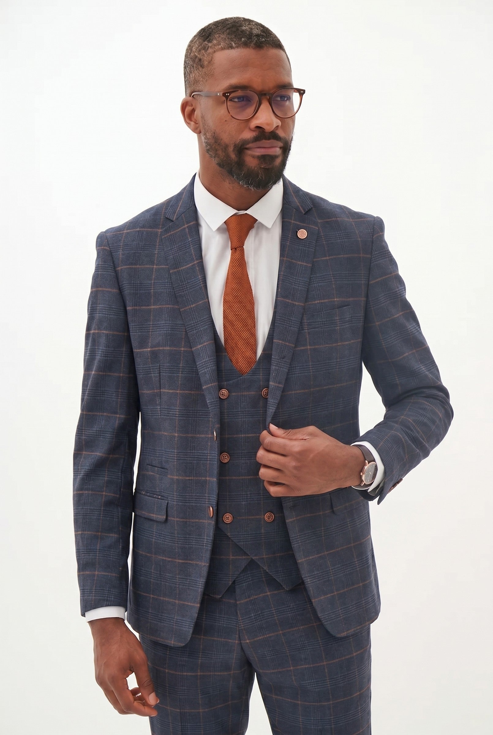 Men's Jenson Prince of Wales Check Blazer | Blackstone London