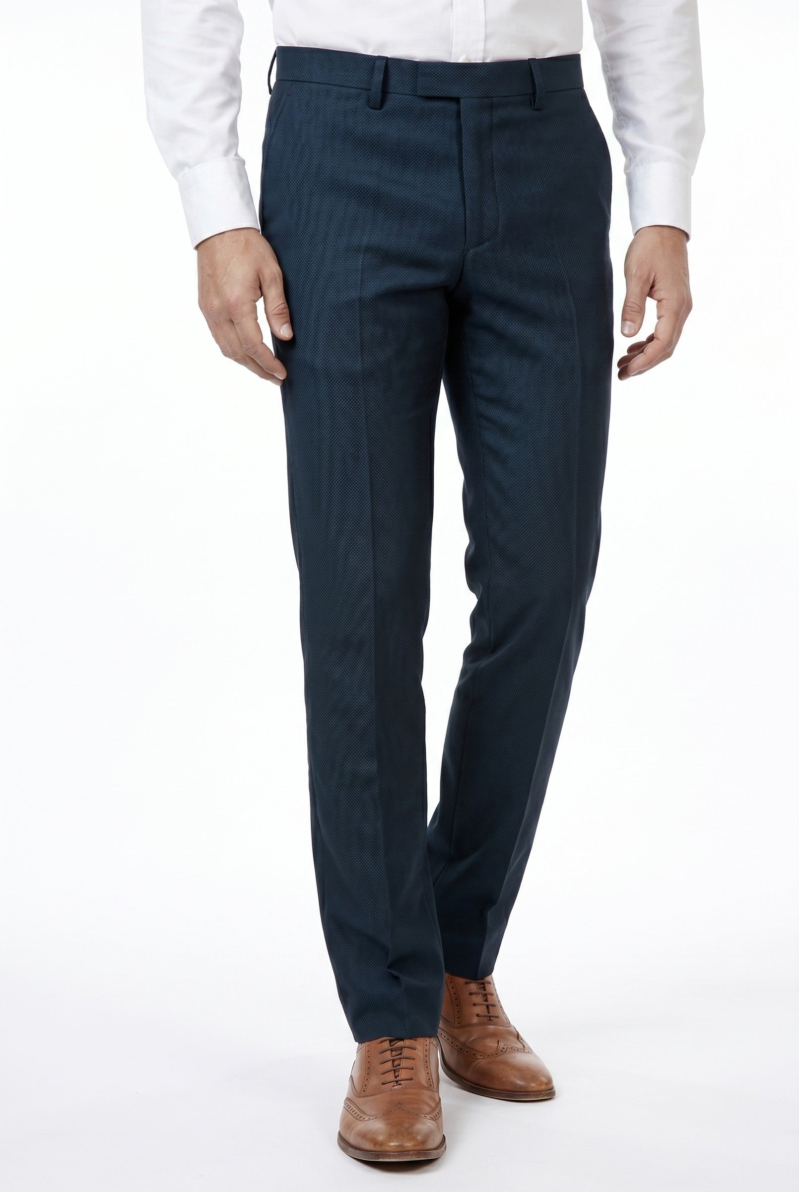 Men's Slim Fit Tailored Trousers | Blackstone London