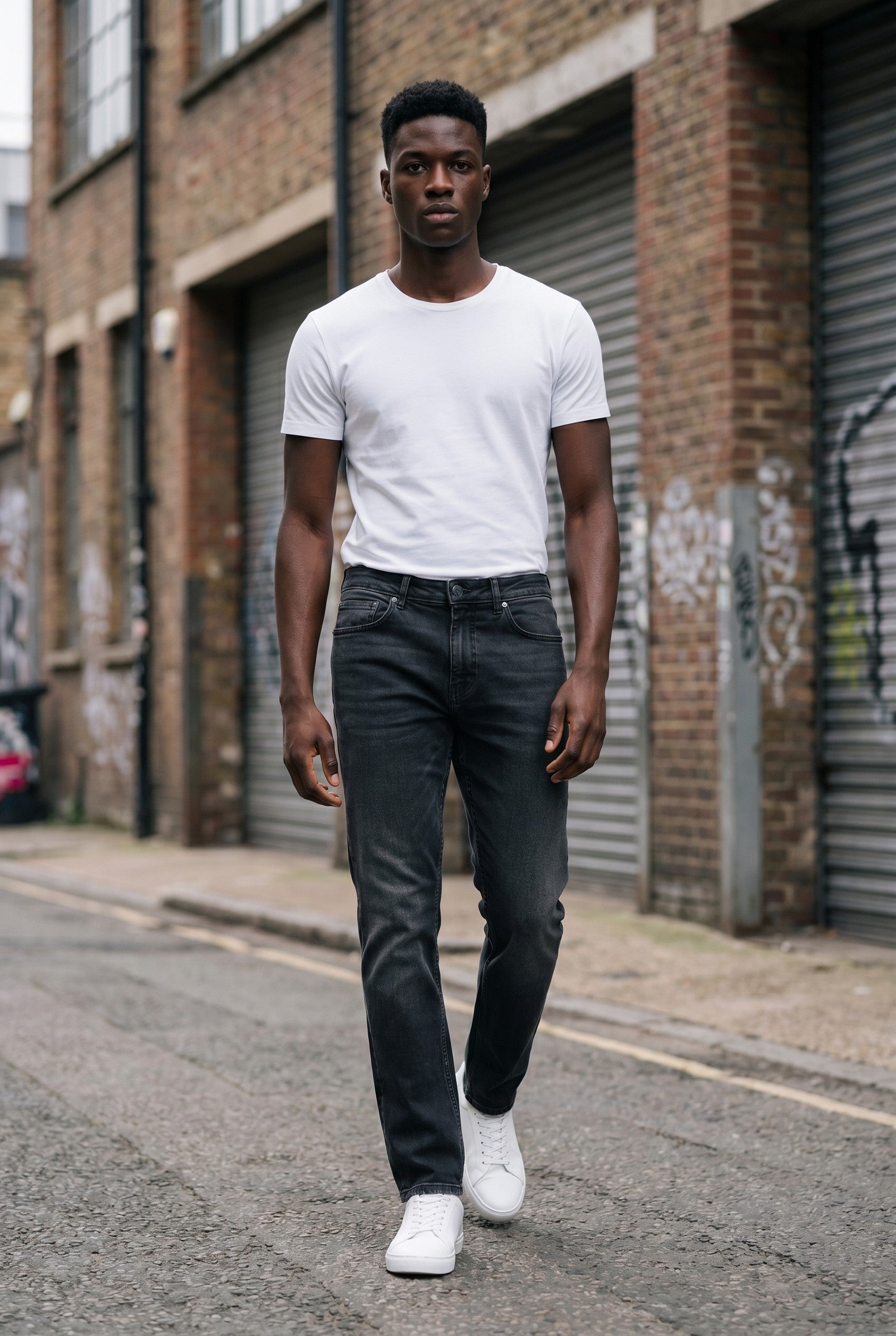 Men's Straight Leg Denim Jeans | Blackstone London