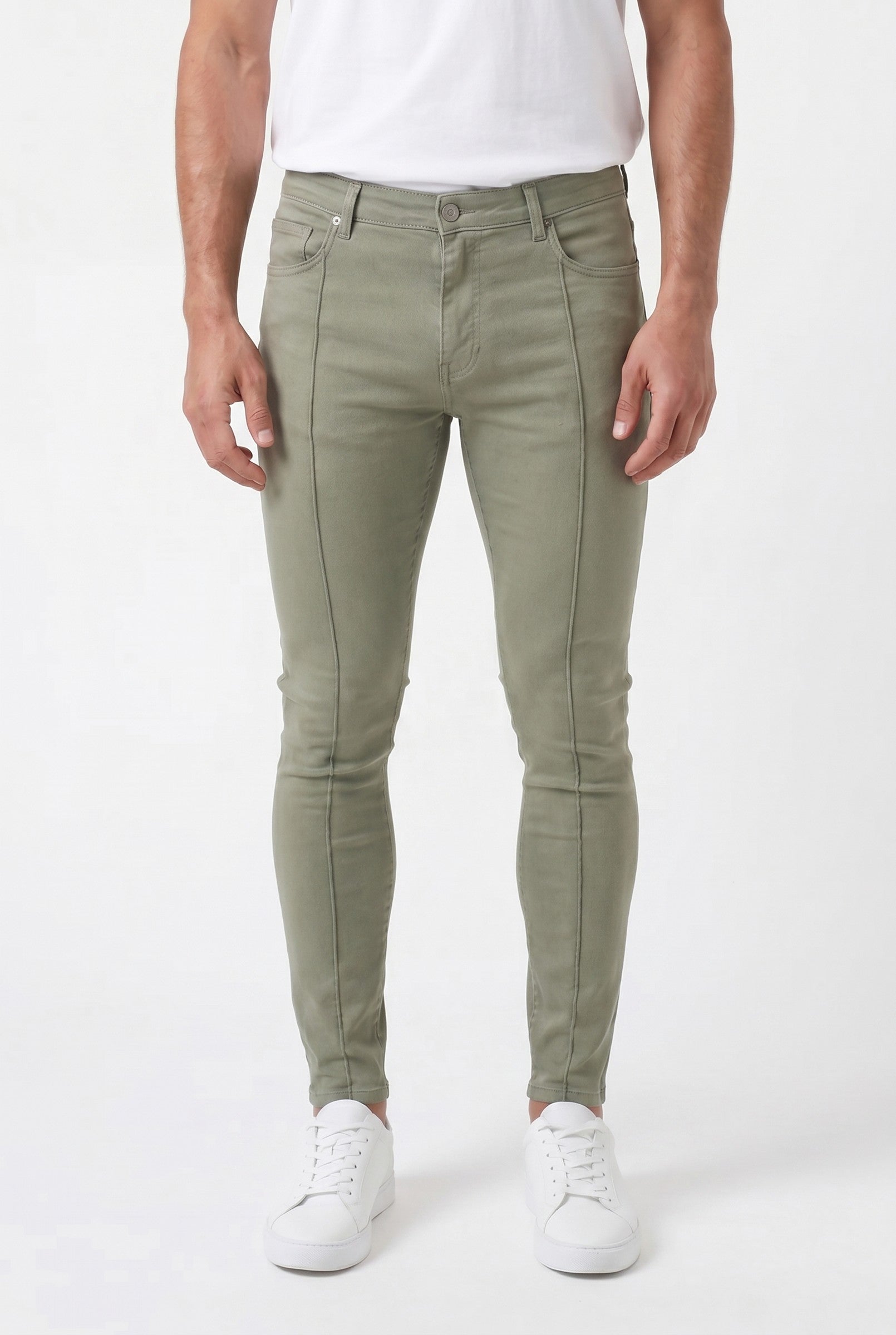 Men's Non-Rip Skinny Stretch Jeans | Blackstone London