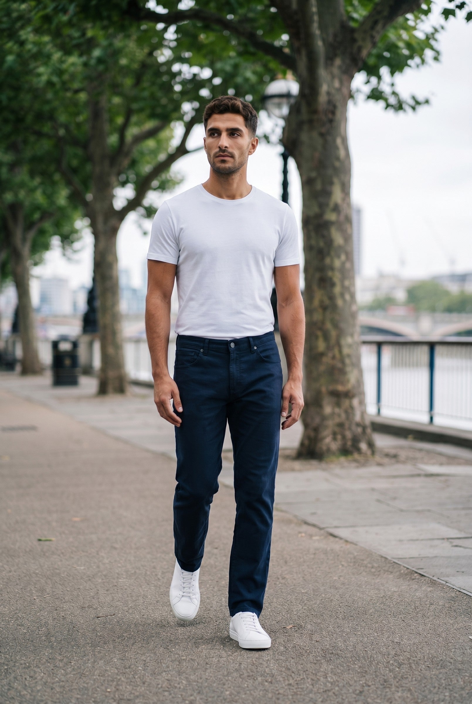 Men's Straight Leg Denim Jeans | Blackstone London
