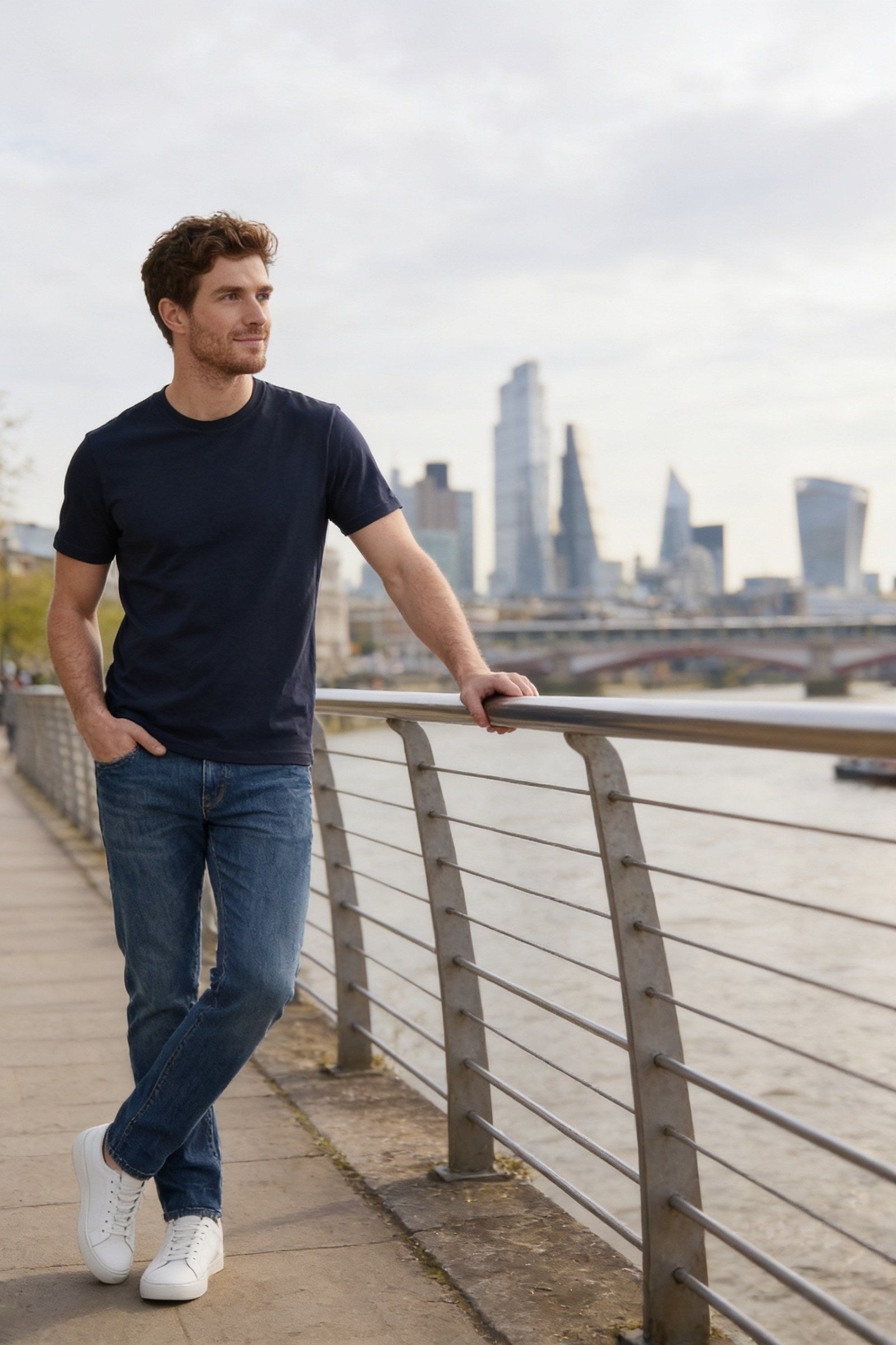 Men's Capo Premium Cotton T-Shirt | Blackstone London