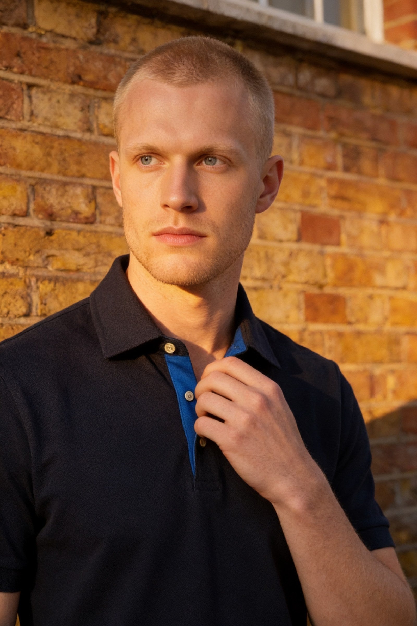 Men's Classic Fit Pique Polo Shirt | Blackstone London
