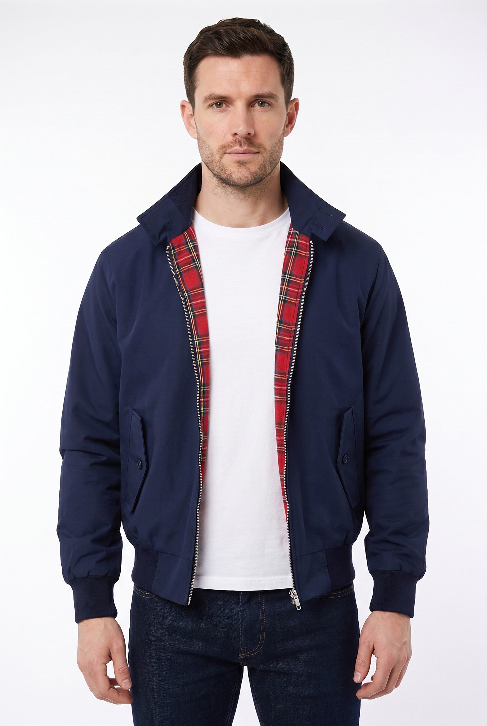 Men's Classic Harrington Jacket | Blackstone London