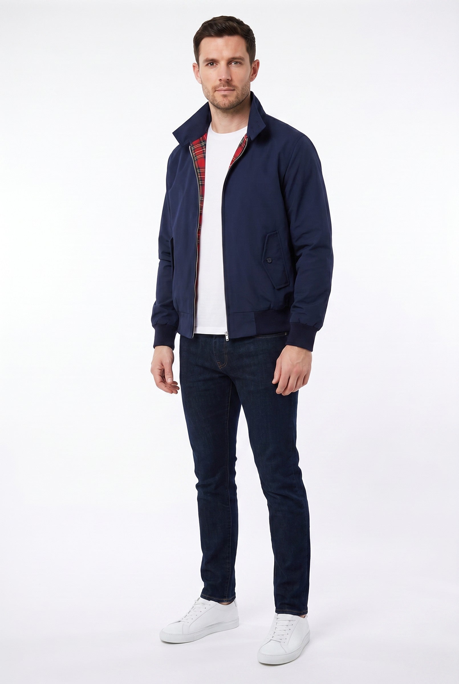 Men's Classic Harrington Jacket | Blackstone London