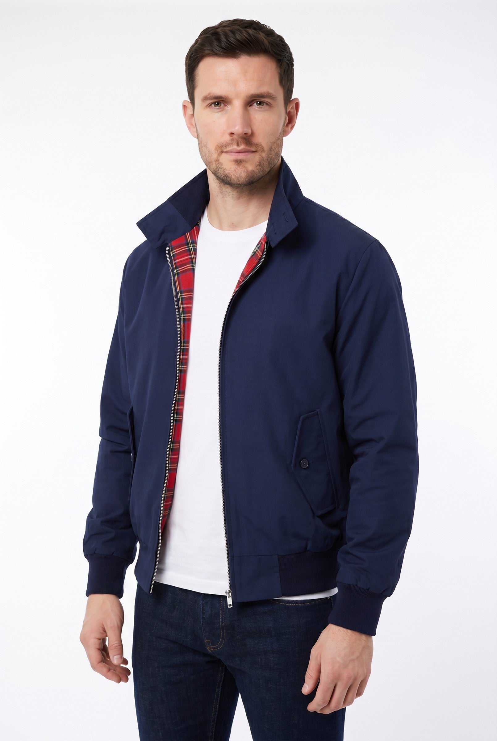 Men's Classic Harrington Jacket | Blackstone London