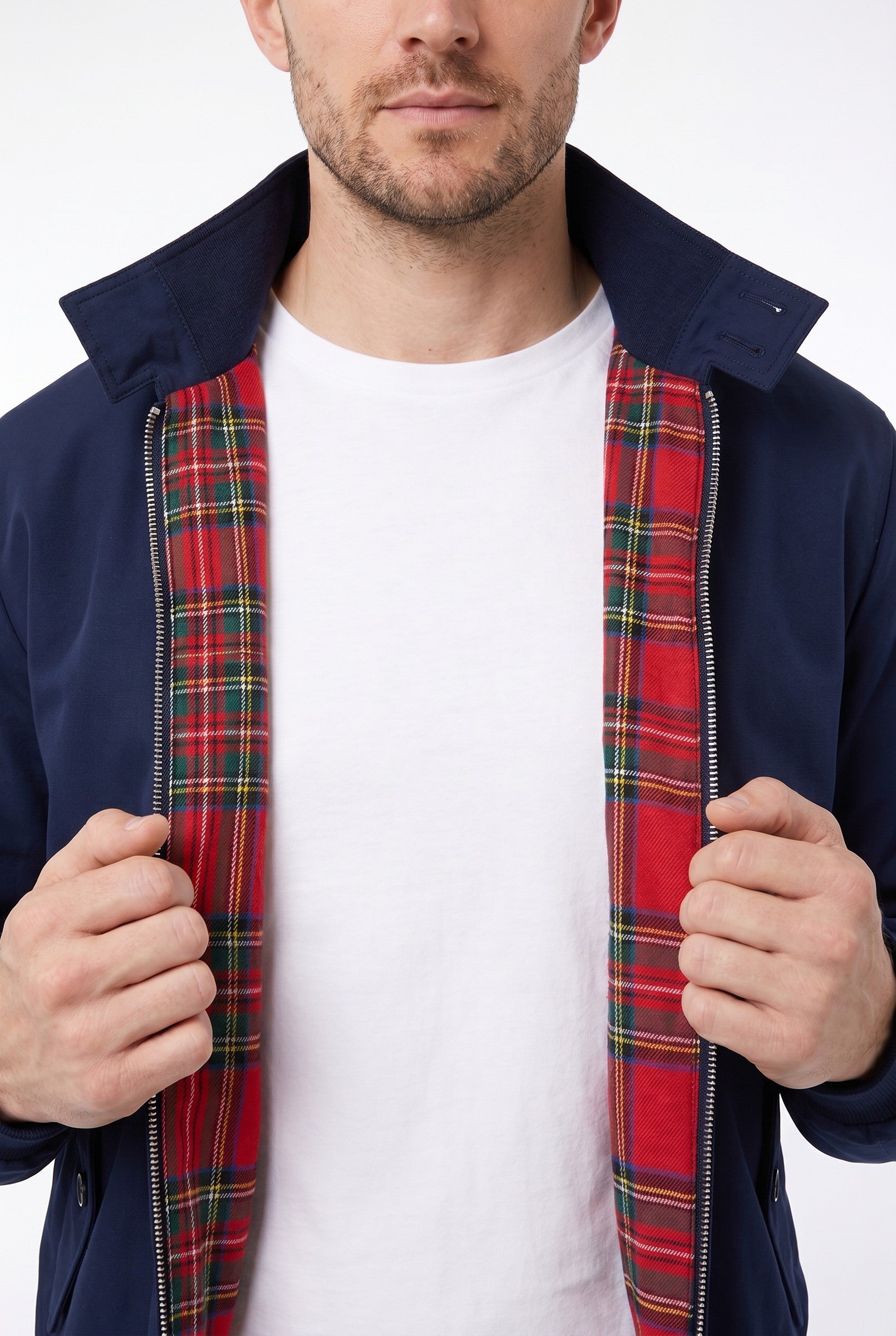 Men's Classic Harrington Jacket | Blackstone London