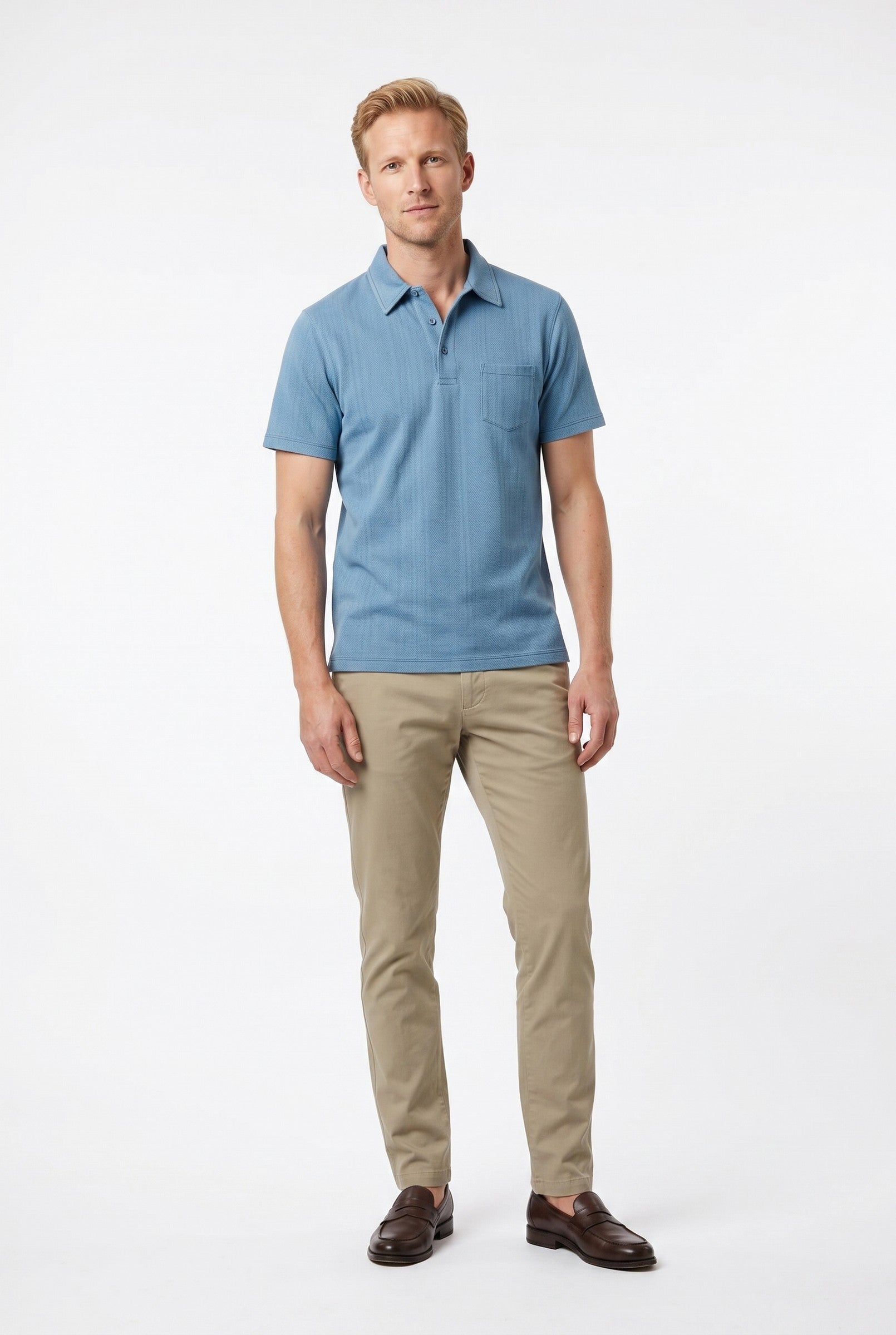Men's Cotton Riviera Polo Shirt | Blackstone London