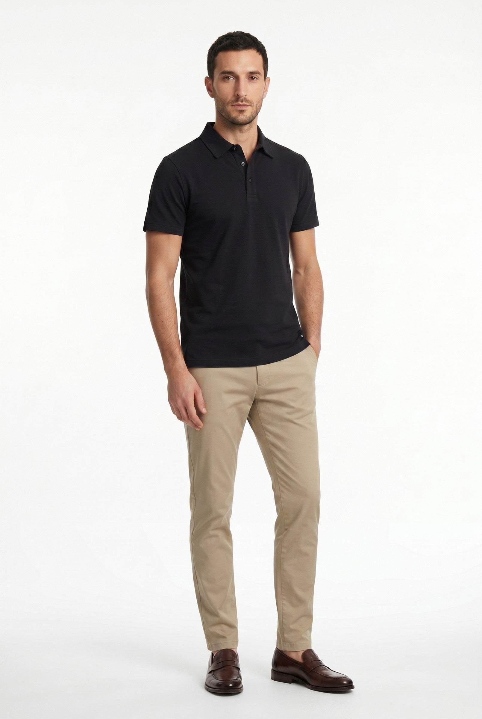 Men's Cotton Riviera Polo Shirt | Blackstone London