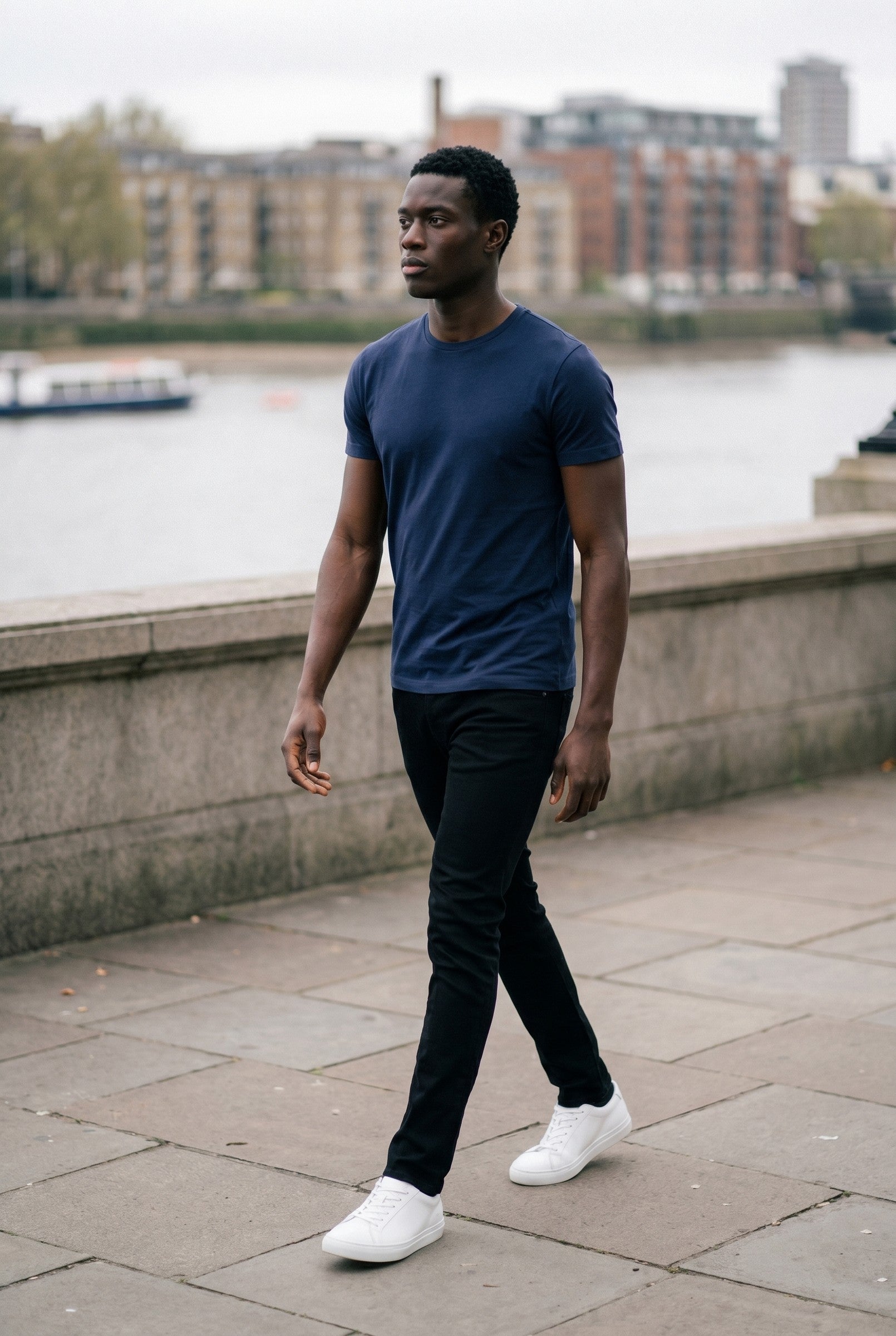Men's Crew Lounge T-Shirt | Blackstone London