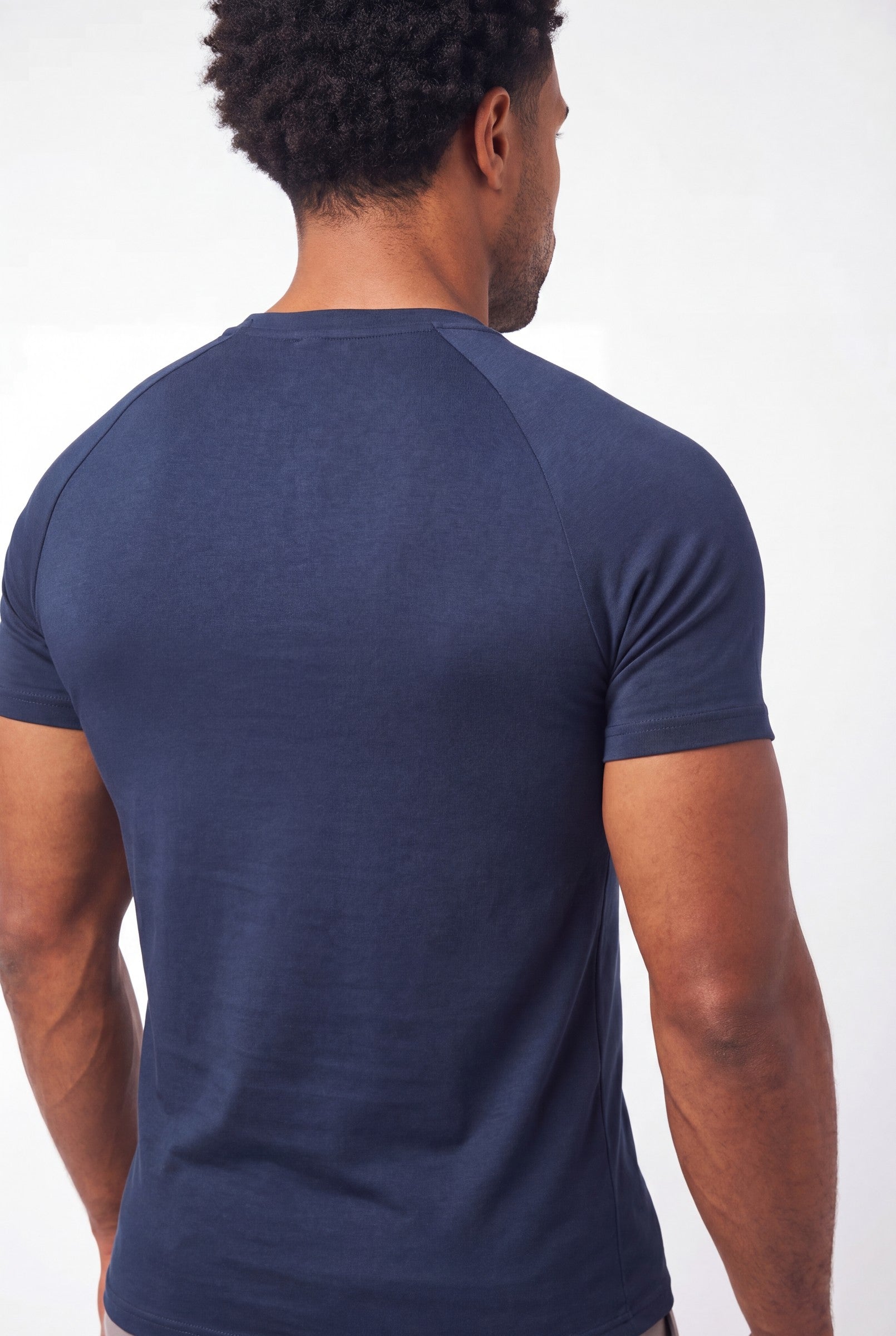 Men's Mercerised Cotton Crewneck T-Shirt | Blackstone London