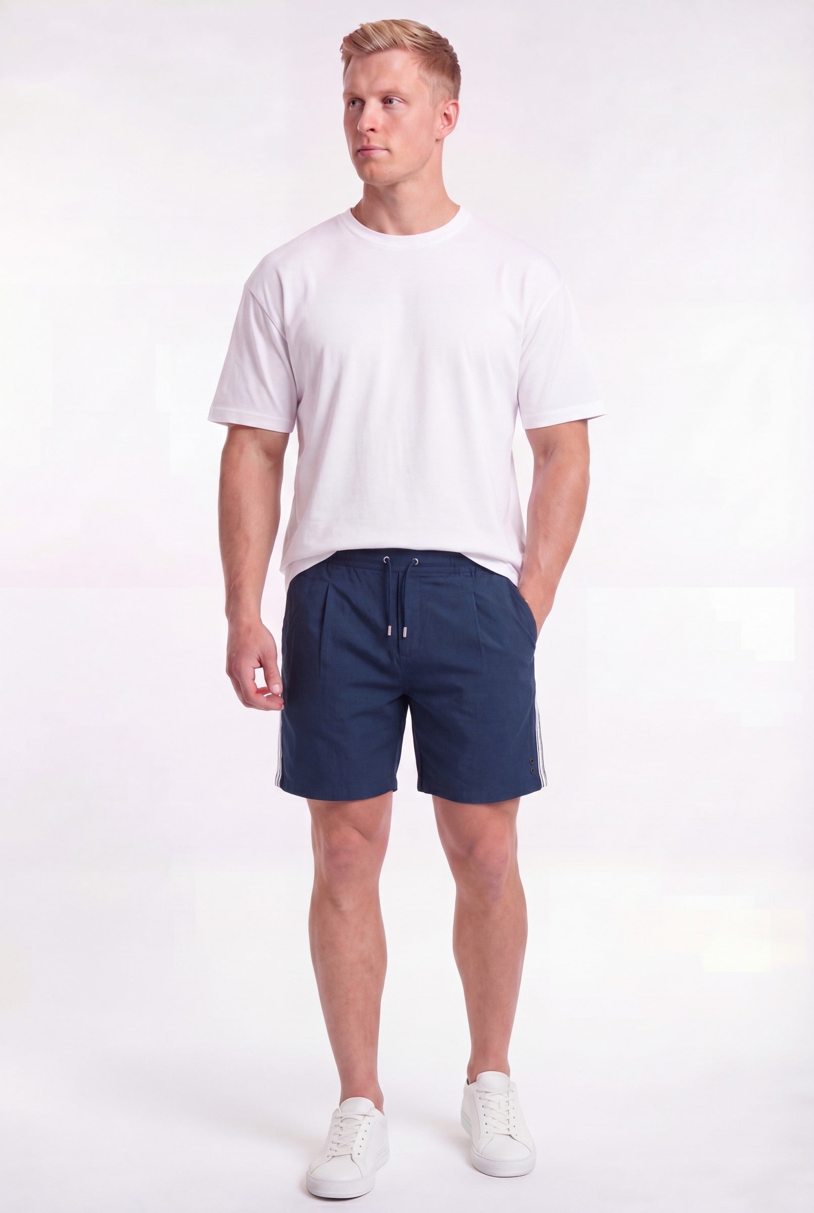 Men's Light Sports Drawstring Shorts | Blackstone London