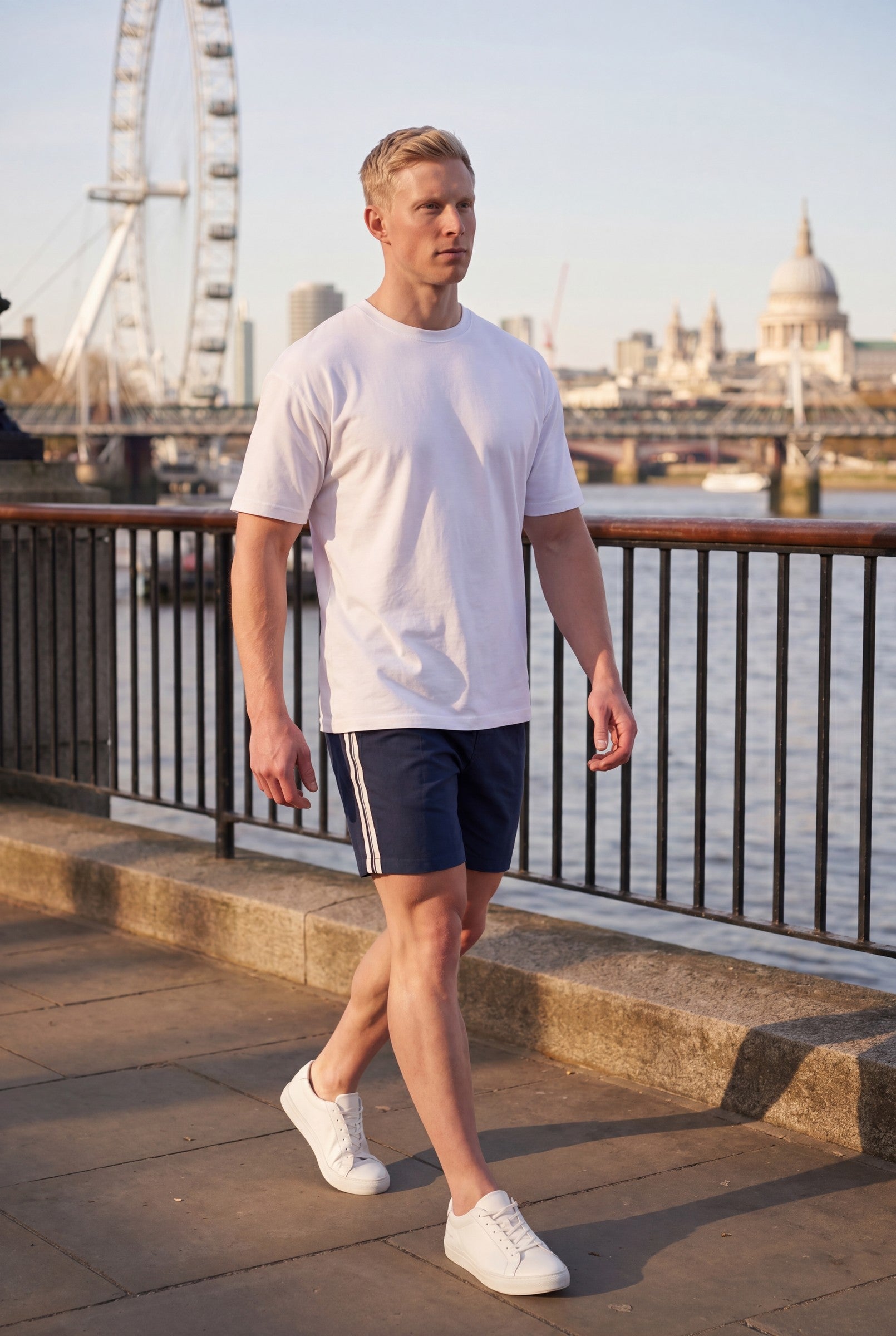 Men's Light Sports Drawstring Shorts | Blackstone London