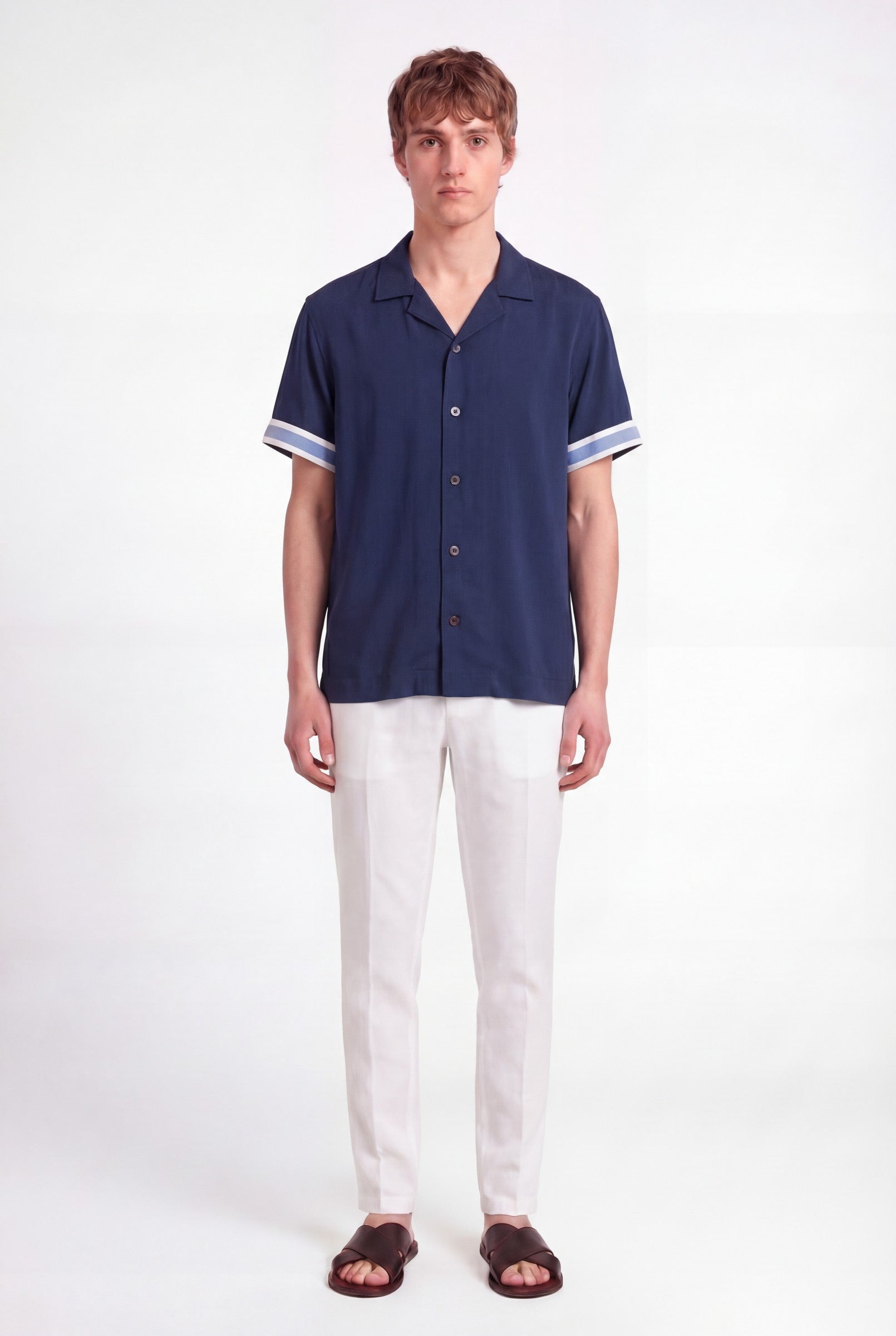 Men's Ecovero Viscose Resort Shirt | Blackstone London