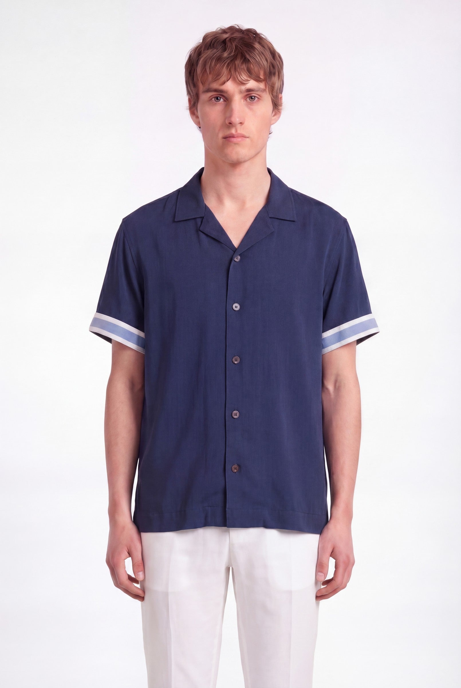 Men's Ecovero Viscose Resort Shirt | Blackstone London