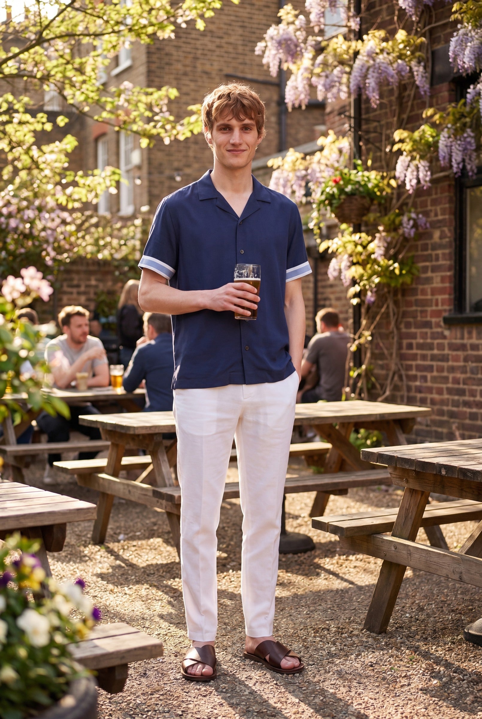 Men's Ecovero Viscose Resort Shirt | Blackstone London