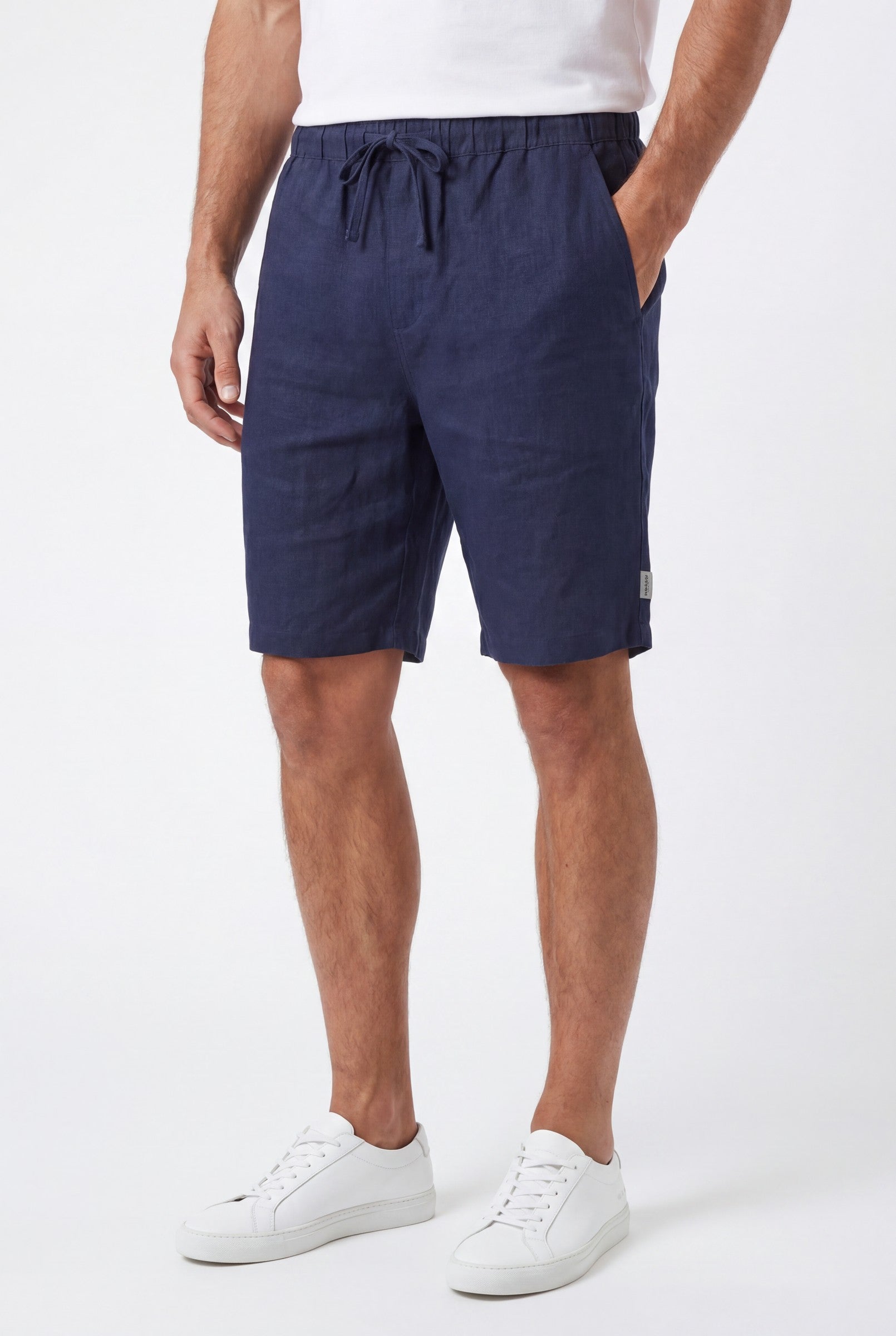 Men's Linen Resort Shorts | Blackstone London
