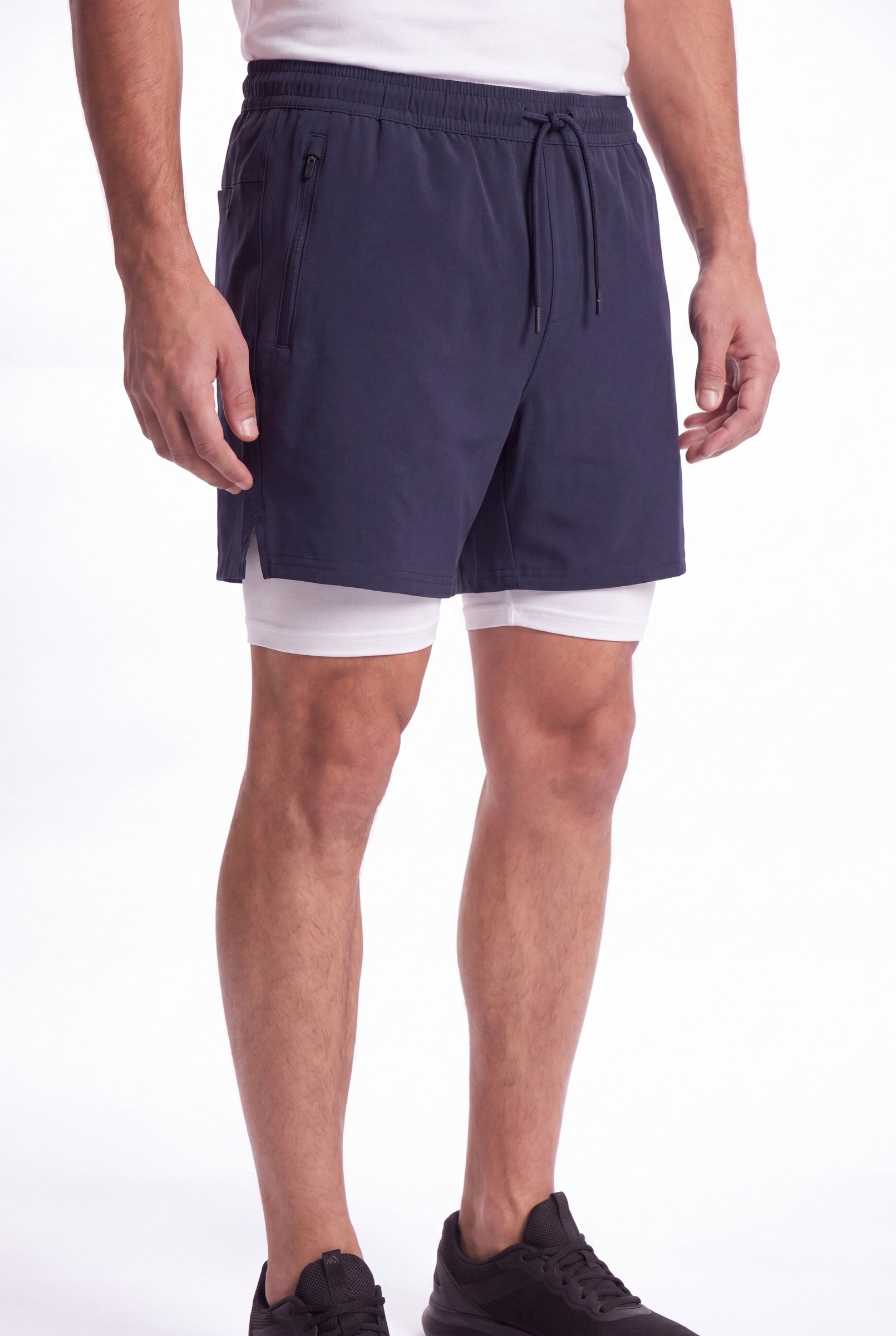 Men's 2-in-1 Training Shorts | Blackstone London