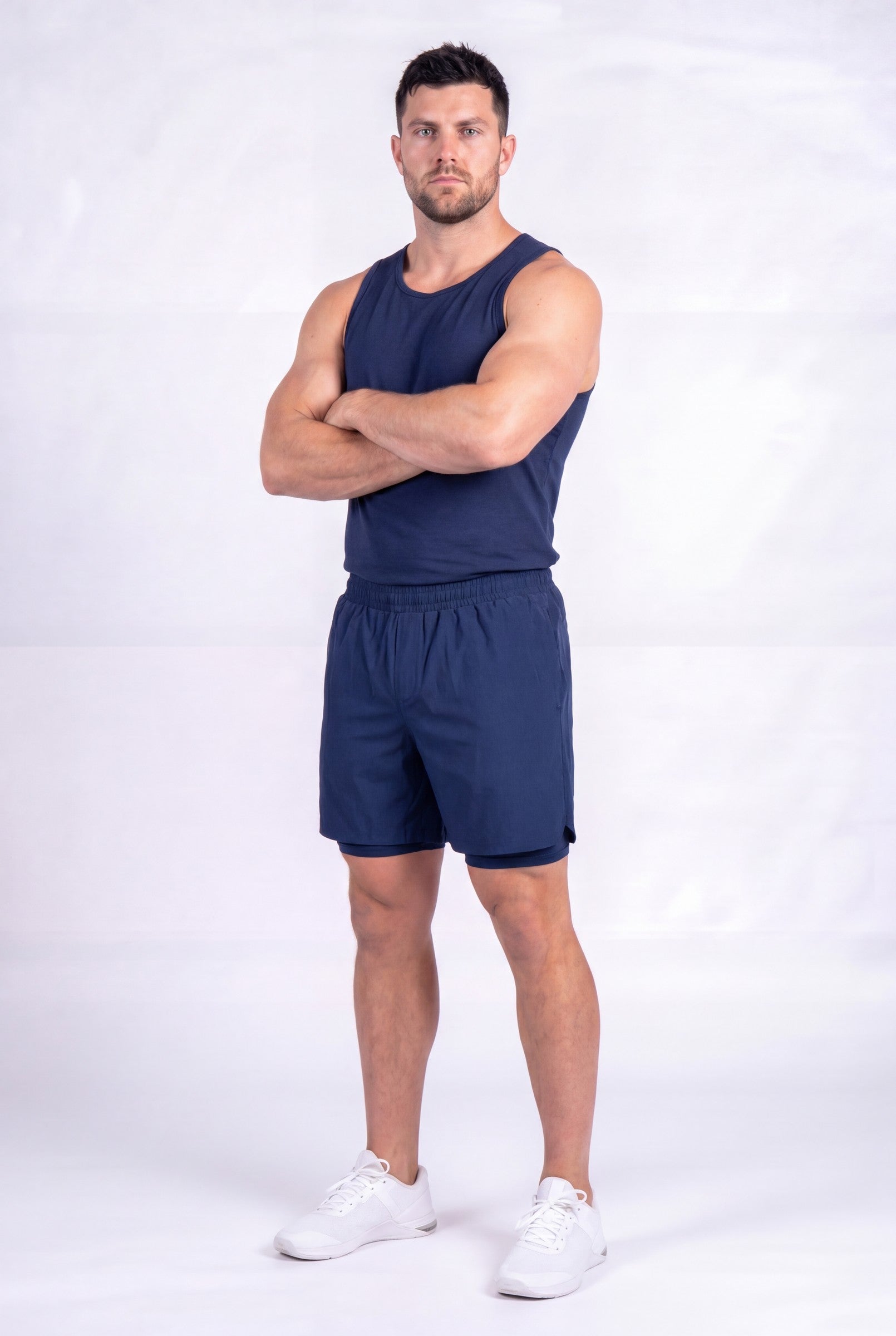 Men's Vault 2-in-1 Athletic Shorts | Blackstone London