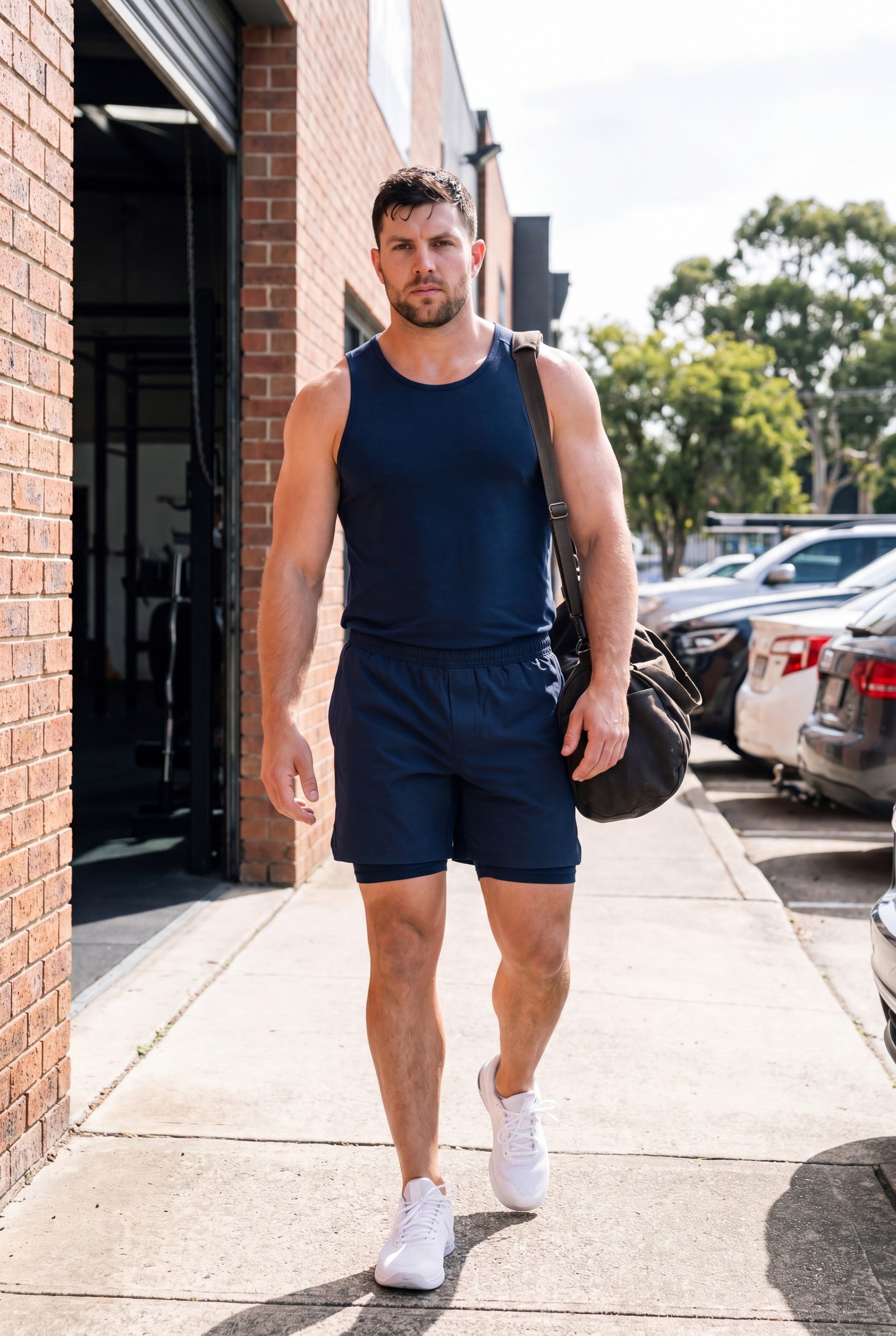 Men's Vault 2-in-1 Athletic Shorts | Blackstone London