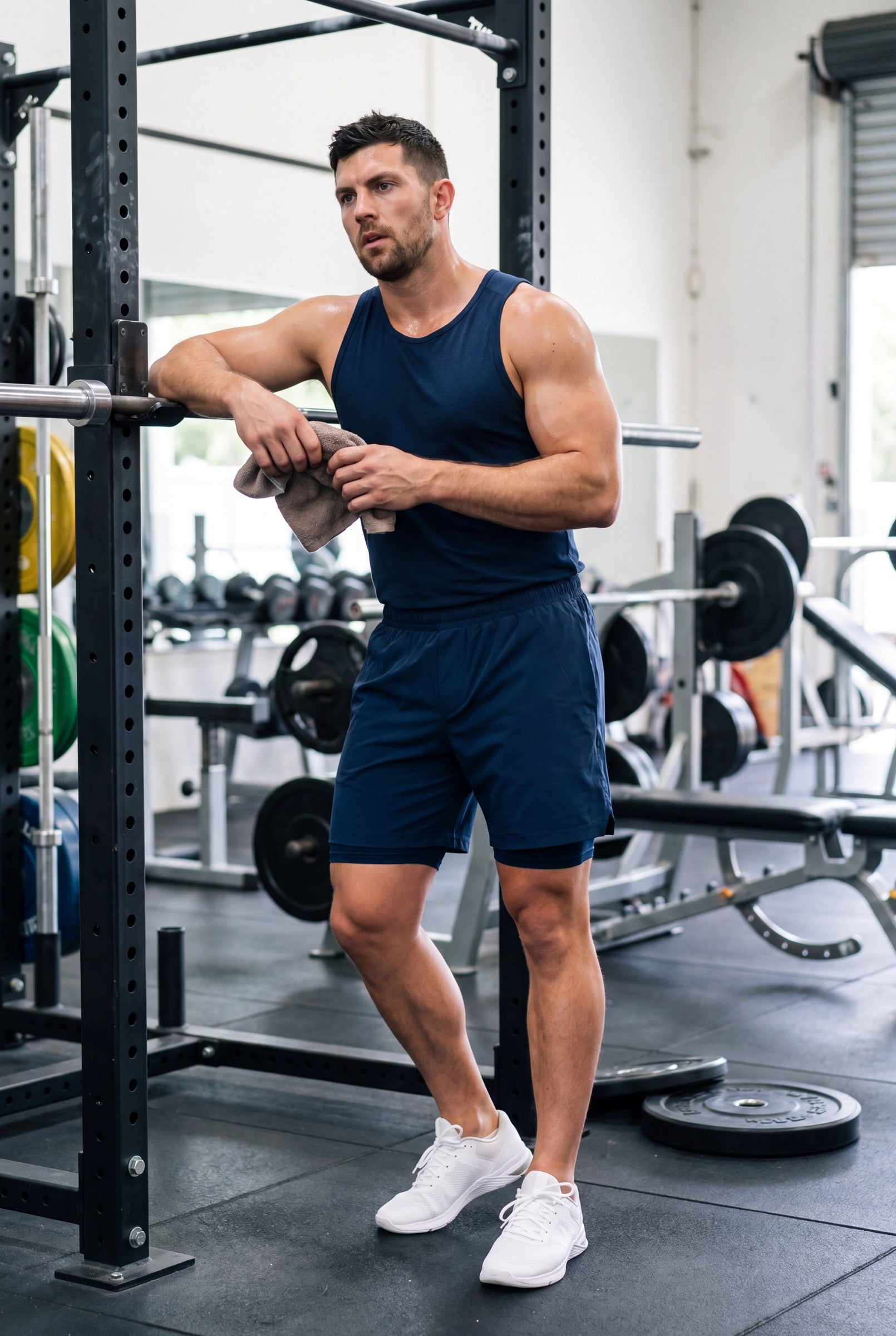 Men's Vault 2-in-1 Athletic Shorts | Blackstone London