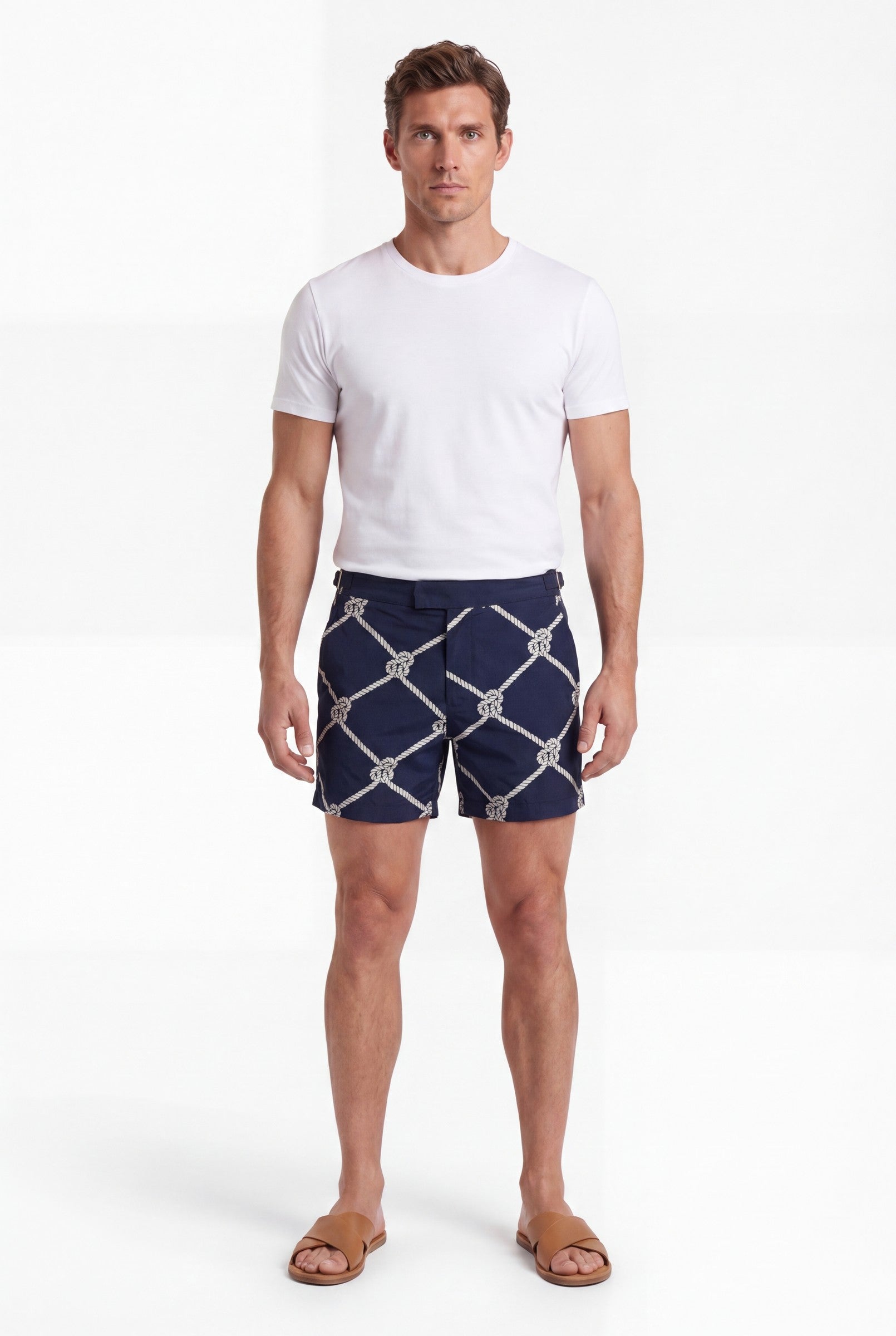 Men's Amalfi Tailored Swim Shorts | Blackstone London